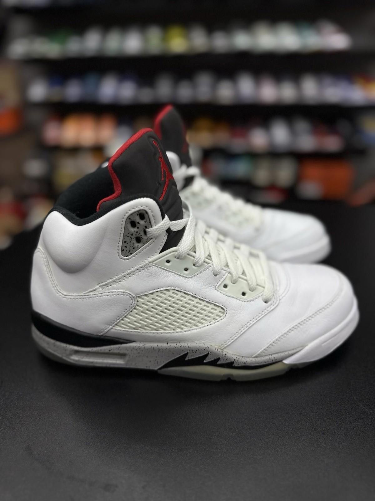 Jordan Brand Size 10.5 - Air Jordan 5 Retro White Cement (136027-104) Size US 10.5 / EU 43-44 - 1 Thumbnail