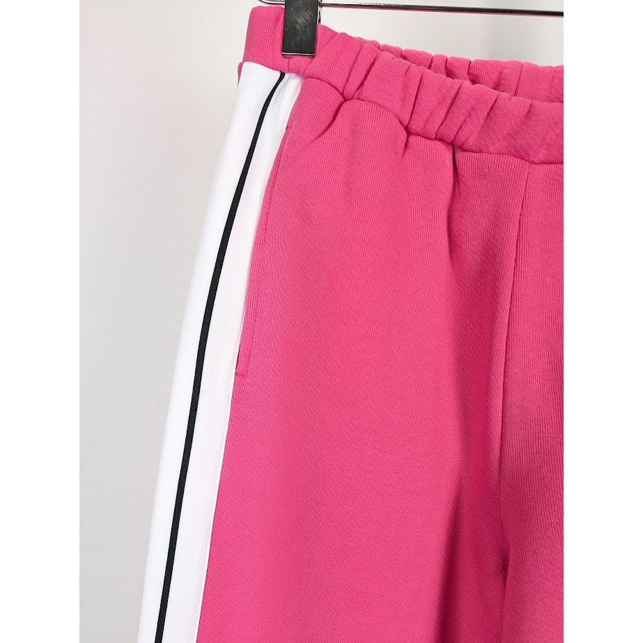 Palm Angels o1rshd1 Classic Logo Sweatpants & Joggers in Fuchsia White Size US 30 / EU 46 - 6 Thumbnail