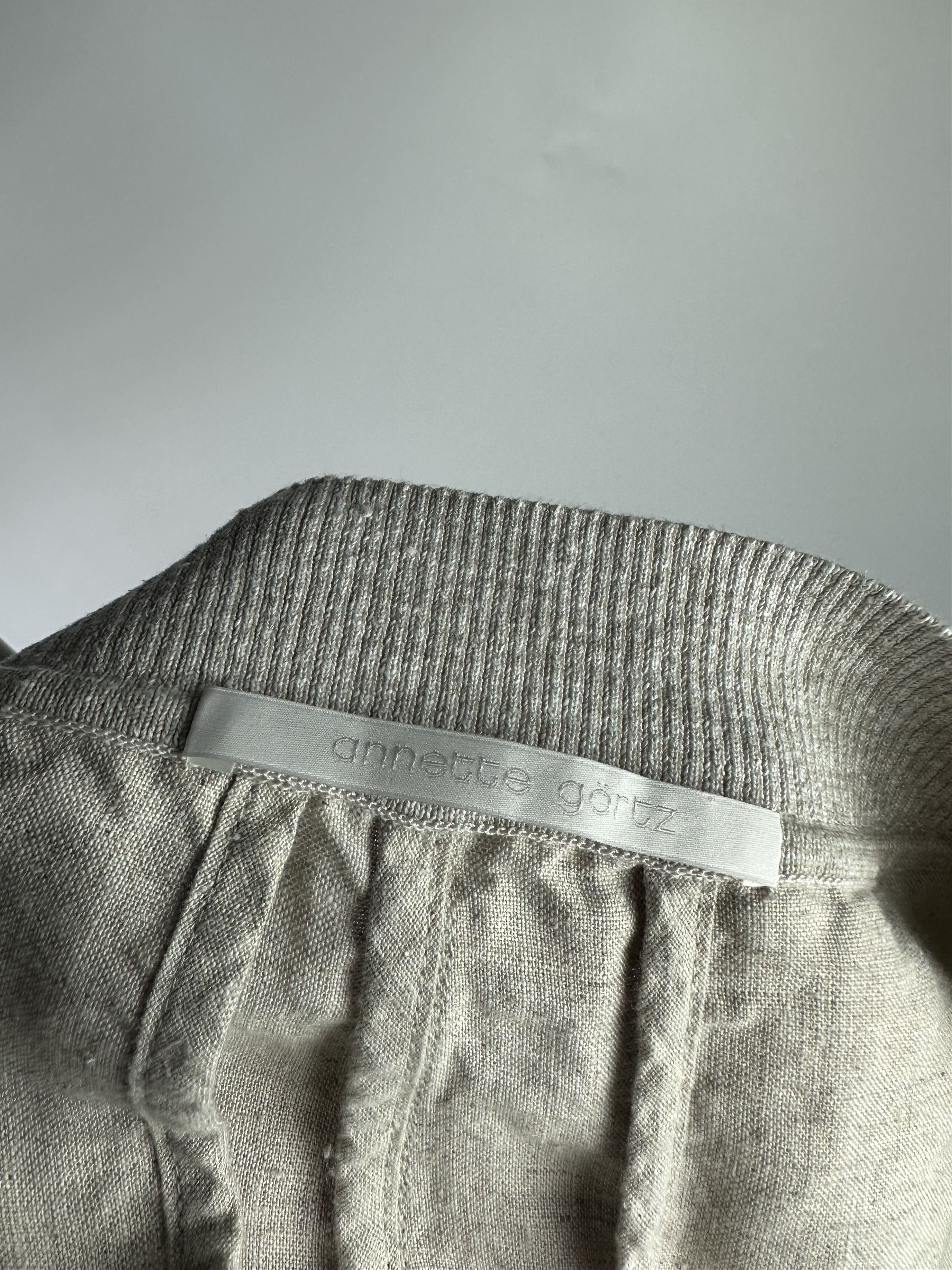Annette Gortz Annette Gortz Hemp Pants Gray Size 36 Size 27" / US 4 / IT 40 - 7 Thumbnail