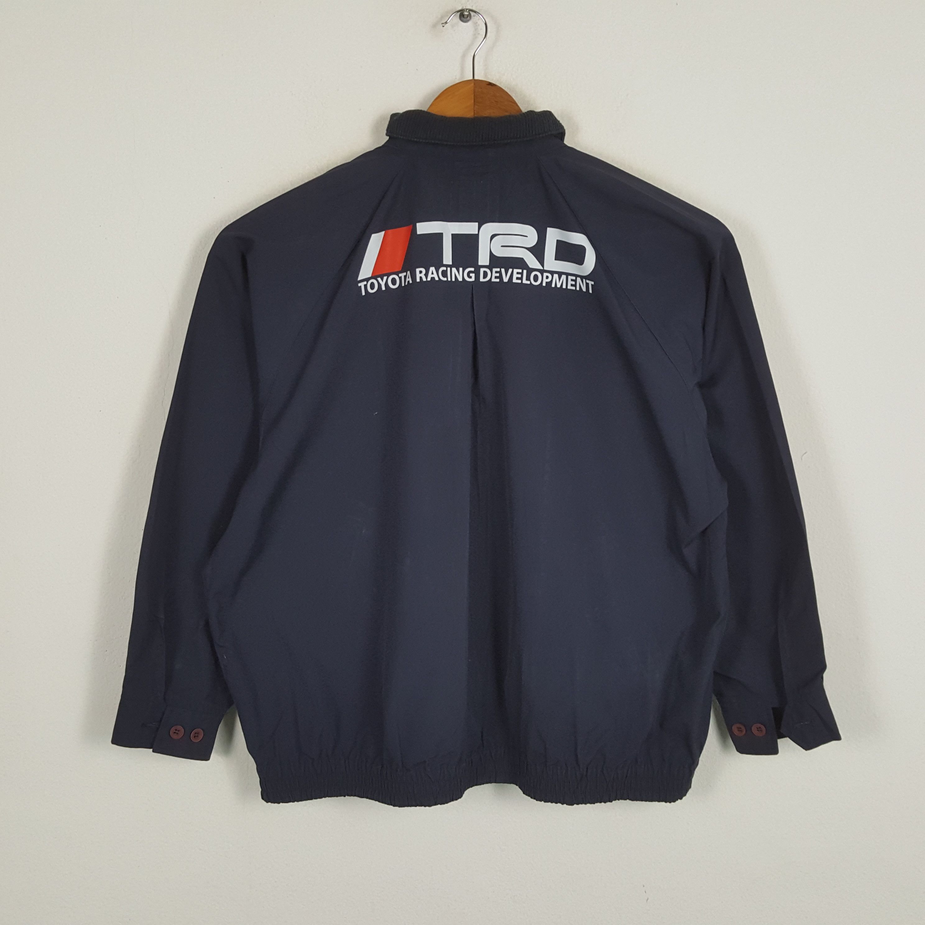 Dunlop × Vintage Vintage DUNLOP TRD TOYOTA RACING Japanese Custom Jacket Size US XL / EU 56 / 4 - 1 Thumbnail