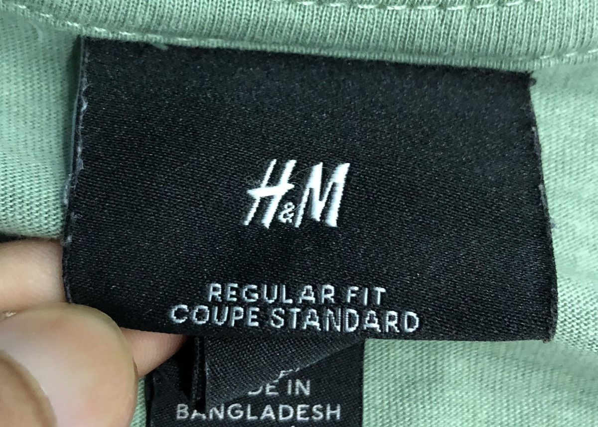H&M Vintage H&M Regular Fit Coupe Standard T-Shirt Size US M / EU 48-50 / 2 - 7 Thumbnail