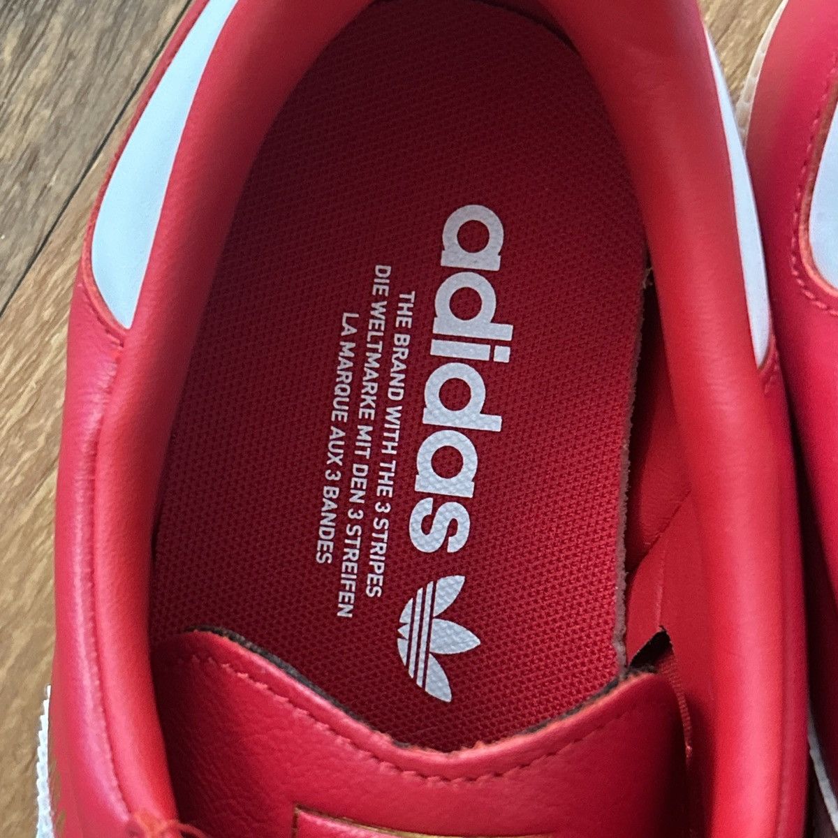 Adidas adidas Samba OG Better Scarlet Sneaker JR0881 Men’s 9.5 Size US 9.5 / EU 42-43 - 9 Thumbnail