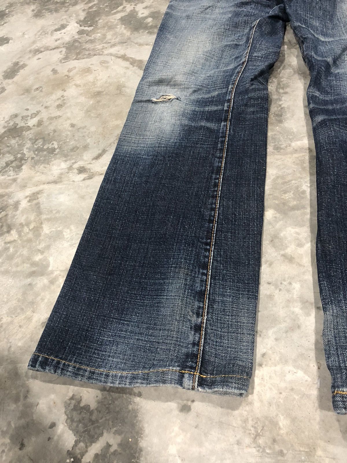 Japanese Brand × Vintage GL Heart Denim Jeans Nice Rare Design Size US 34 / EU 50 - 5 Thumbnail