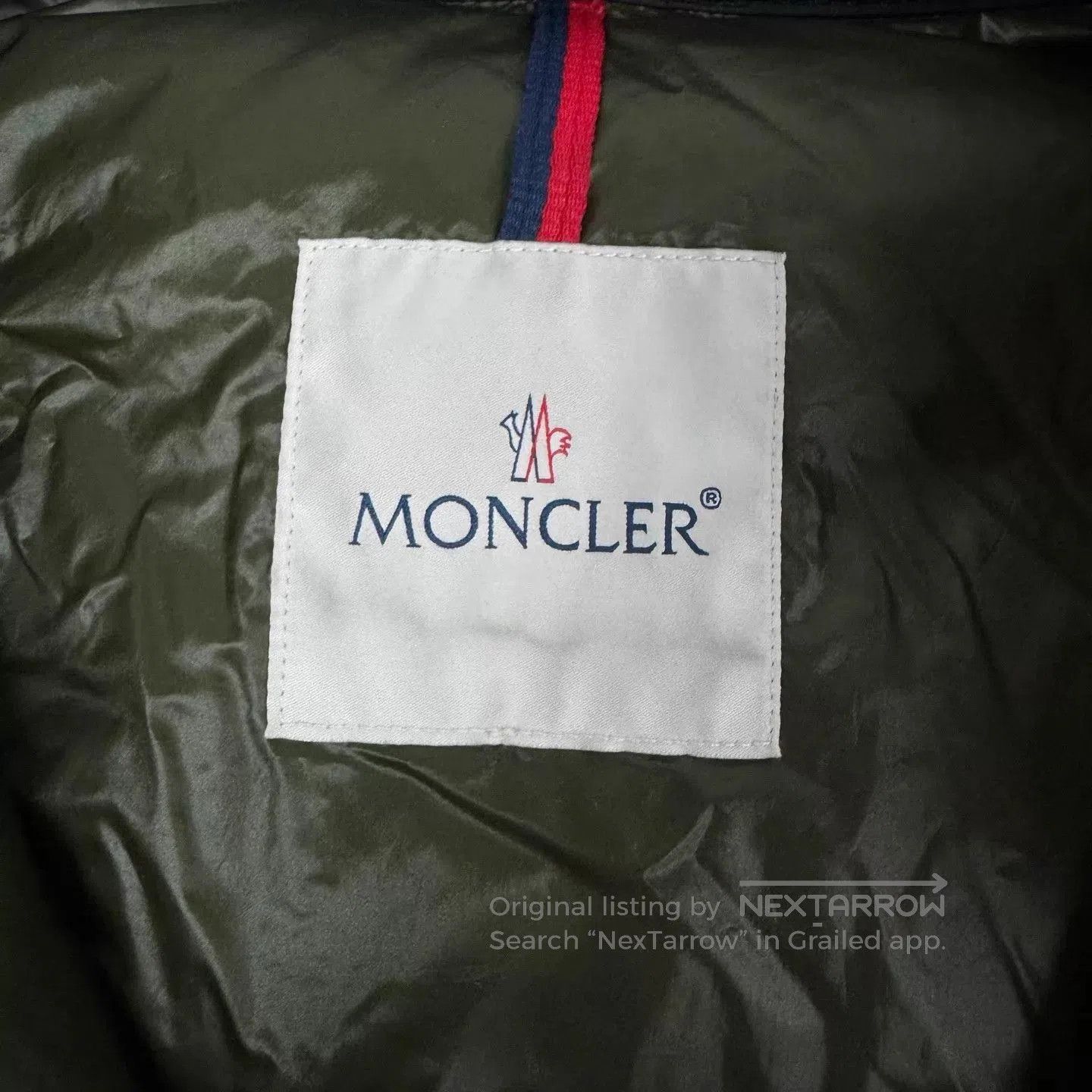 Moncler Green Quilted Puffer Jacket Size L. Size US L / EU 52-54 / 3 - 6 Thumbnail