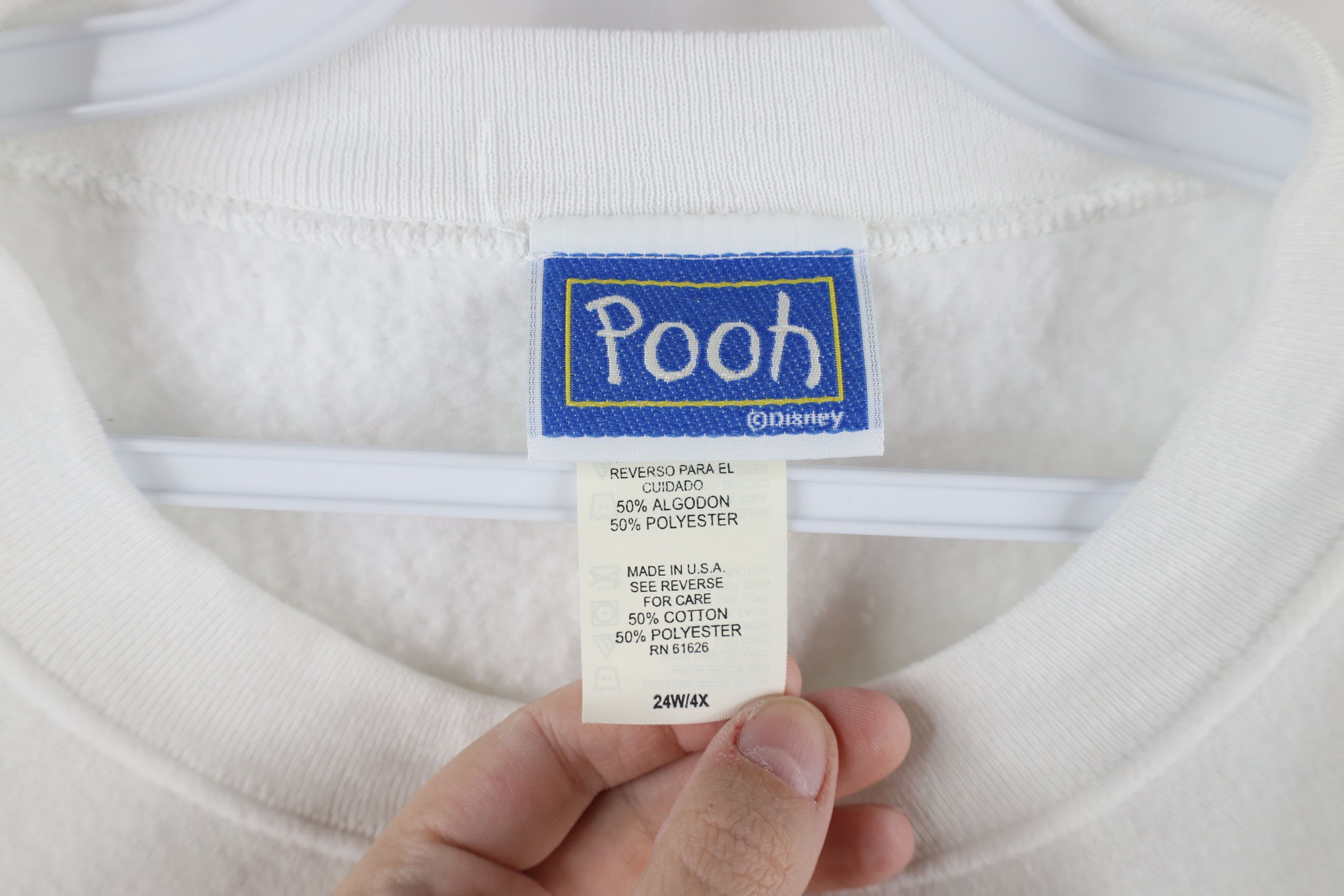 Disney × Vintage Vintage 90s Disney Winnie Pooh Tigger Crewneck Sweatshirt Size 4XL / US 24-26 - 5 Thumbnail