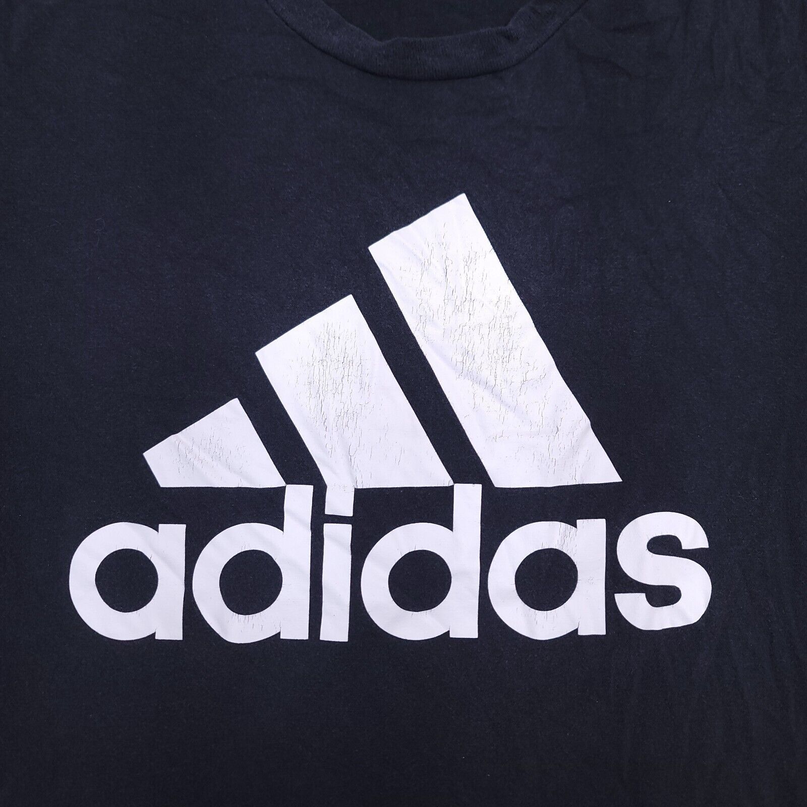 Adidas Adidas Casual Graphic Pullover T Shirt Mens Size L Black Size US L / EU 52-54 / 3 - 3 Thumbnail
