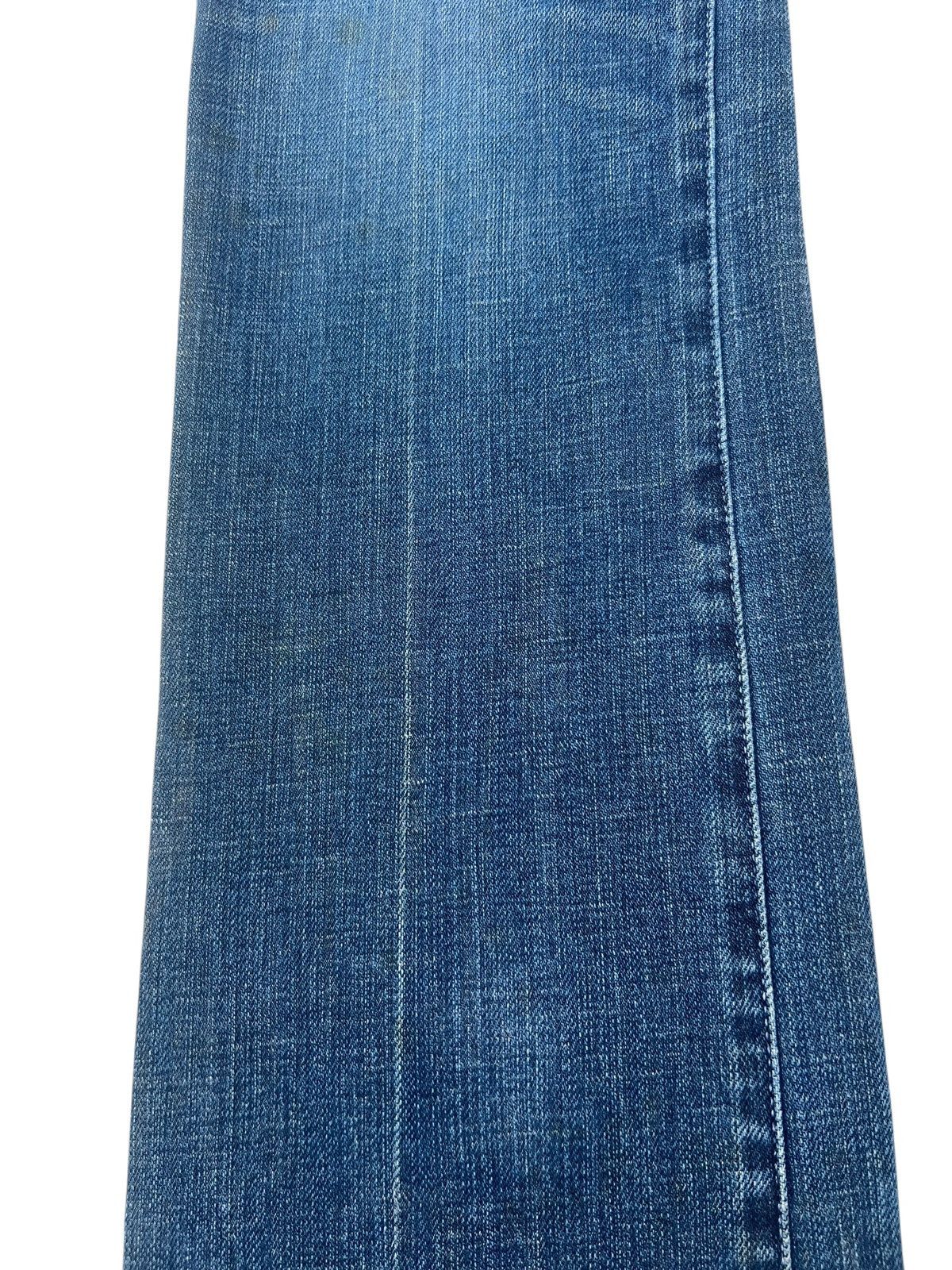 Japanese Brand Bring On The Noise Japan Dirty Muddy Denim Bootcut Jeans Size US 29 - 8 Thumbnail