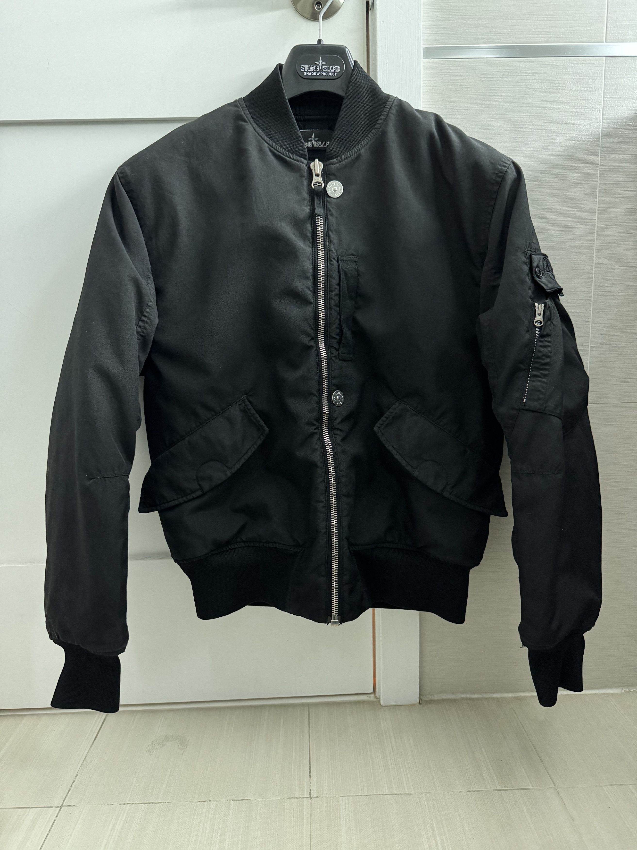 Stone Island Shadow Project Hollowcore Poly Light Bomber Stone Island Shadow Project Hollowcore Poly Light Bomber