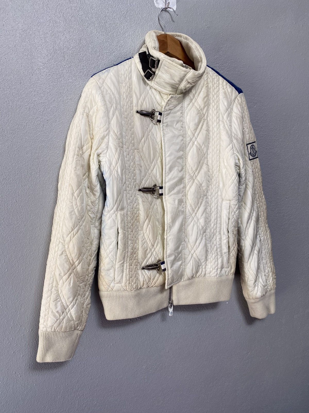 Moncler Moncler gamme bleu puffer steel clipper jacket (J3) Size S / US 4 / IT 40 - 2 Thumbnail
