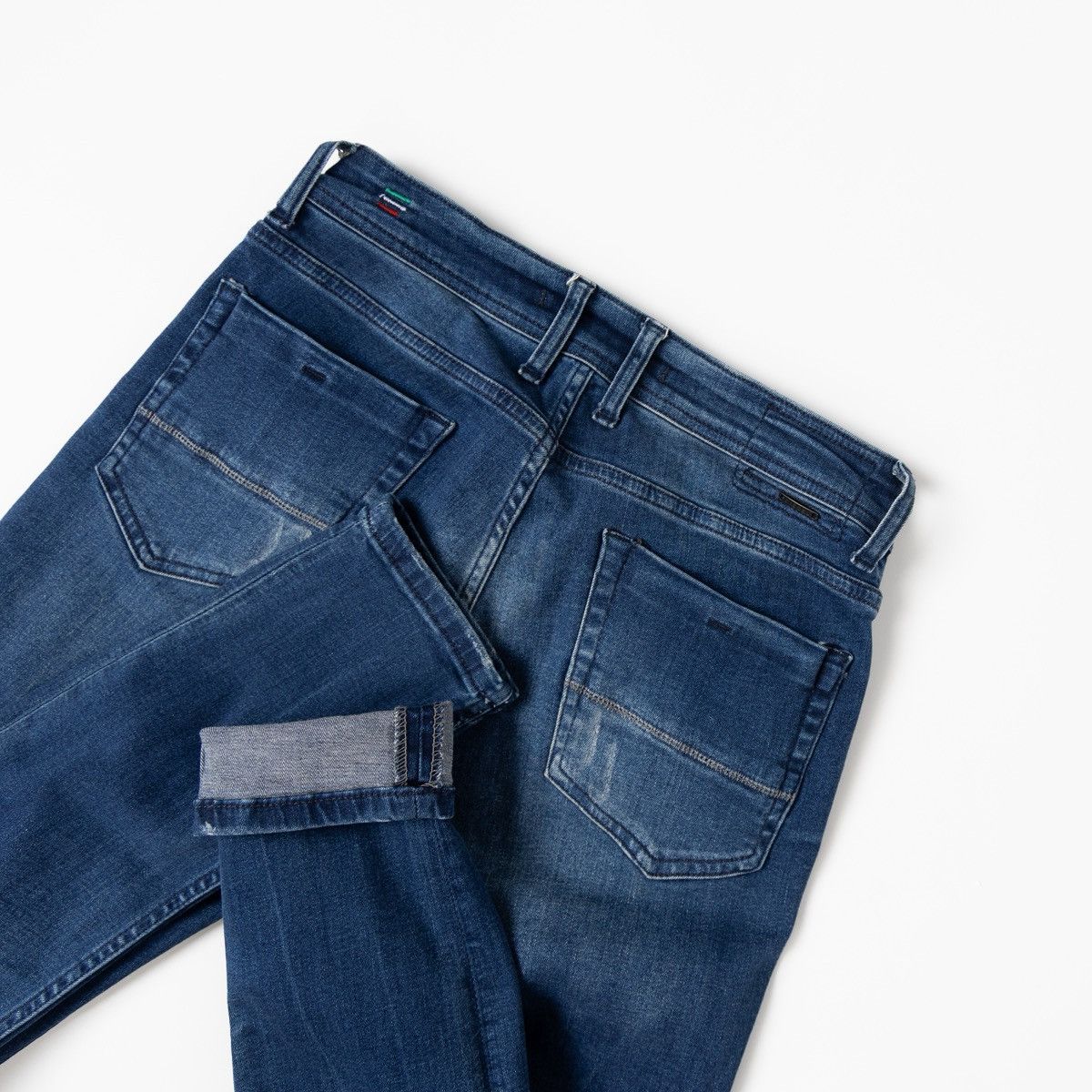 Diesel Diesel DNA Womens Blue Stretch Jeans Distressed Slim Fit Size 28" / US 6 / IT 42 - 4 Thumbnail