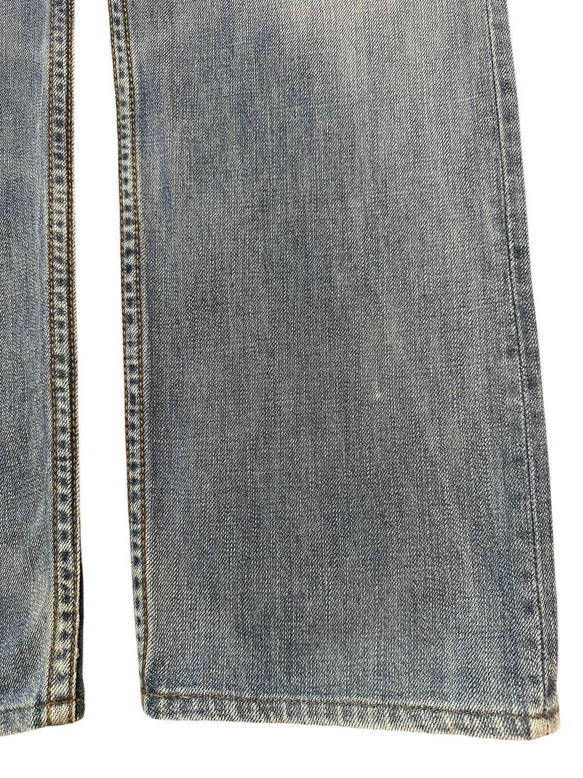 Acne Studios Vintage Japanese Brand Blue Faded Wash Distress Loose Jeans Size US 32 / EU 48 - 8 Thumbnail
