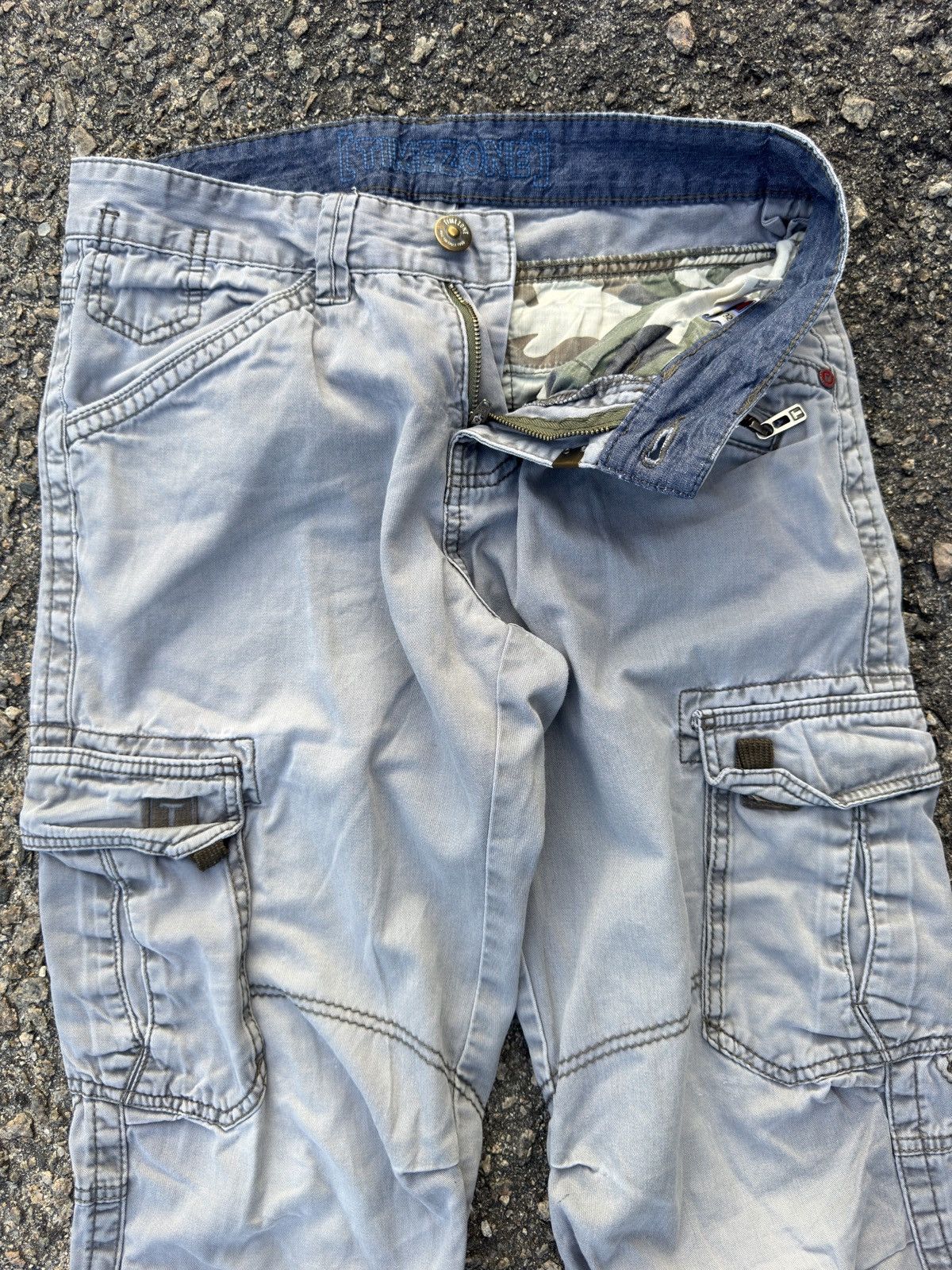 Japanese Brand Cargo Pants Multipocket Streetwear Style Size US 30 / EU 46 - 6 Thumbnail
