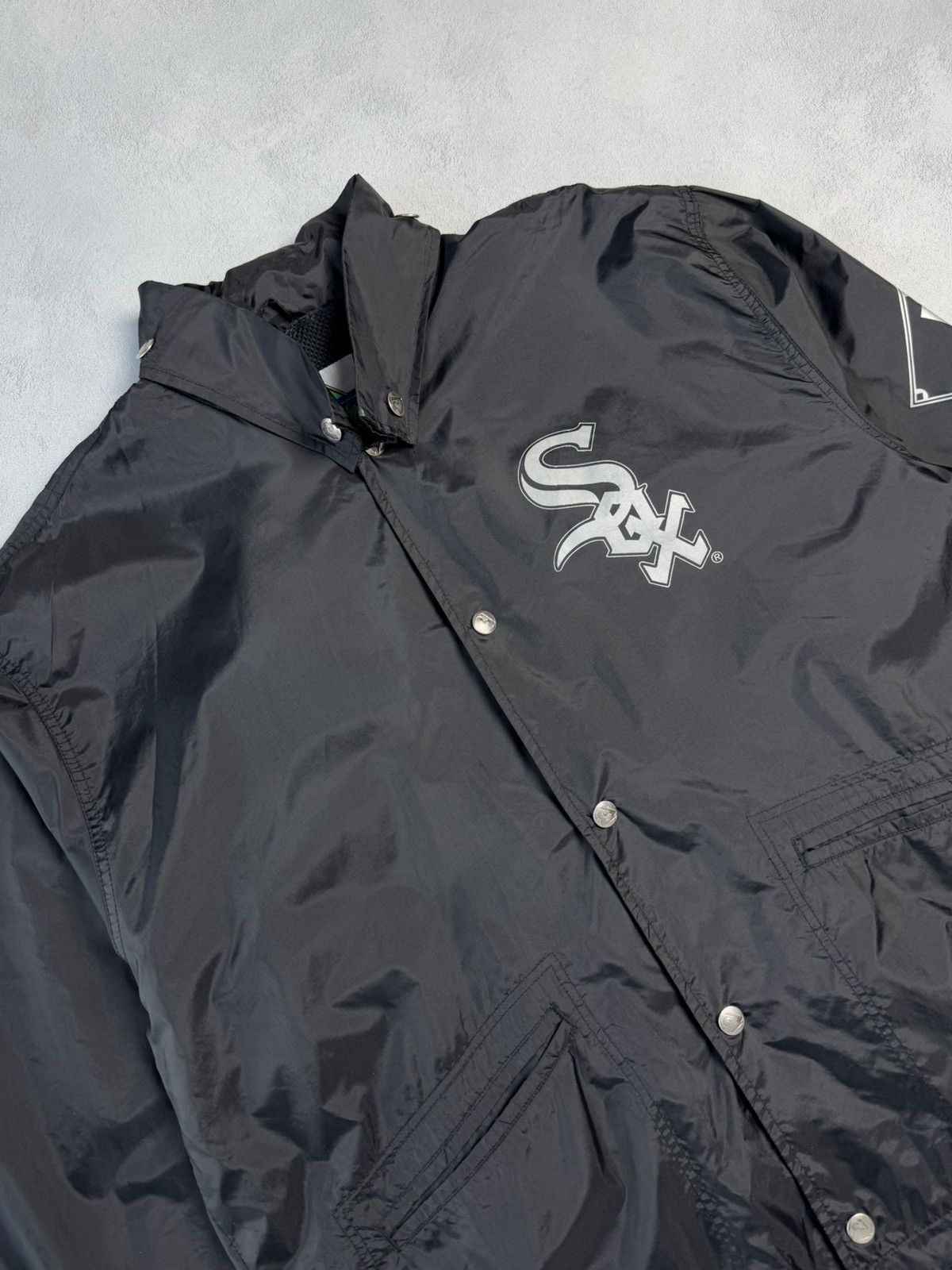 MLB Vintage 90s Chicago White Sox MLB Baseball Jacket Size US L / EU 52-54 / 3 - 4 Thumbnail