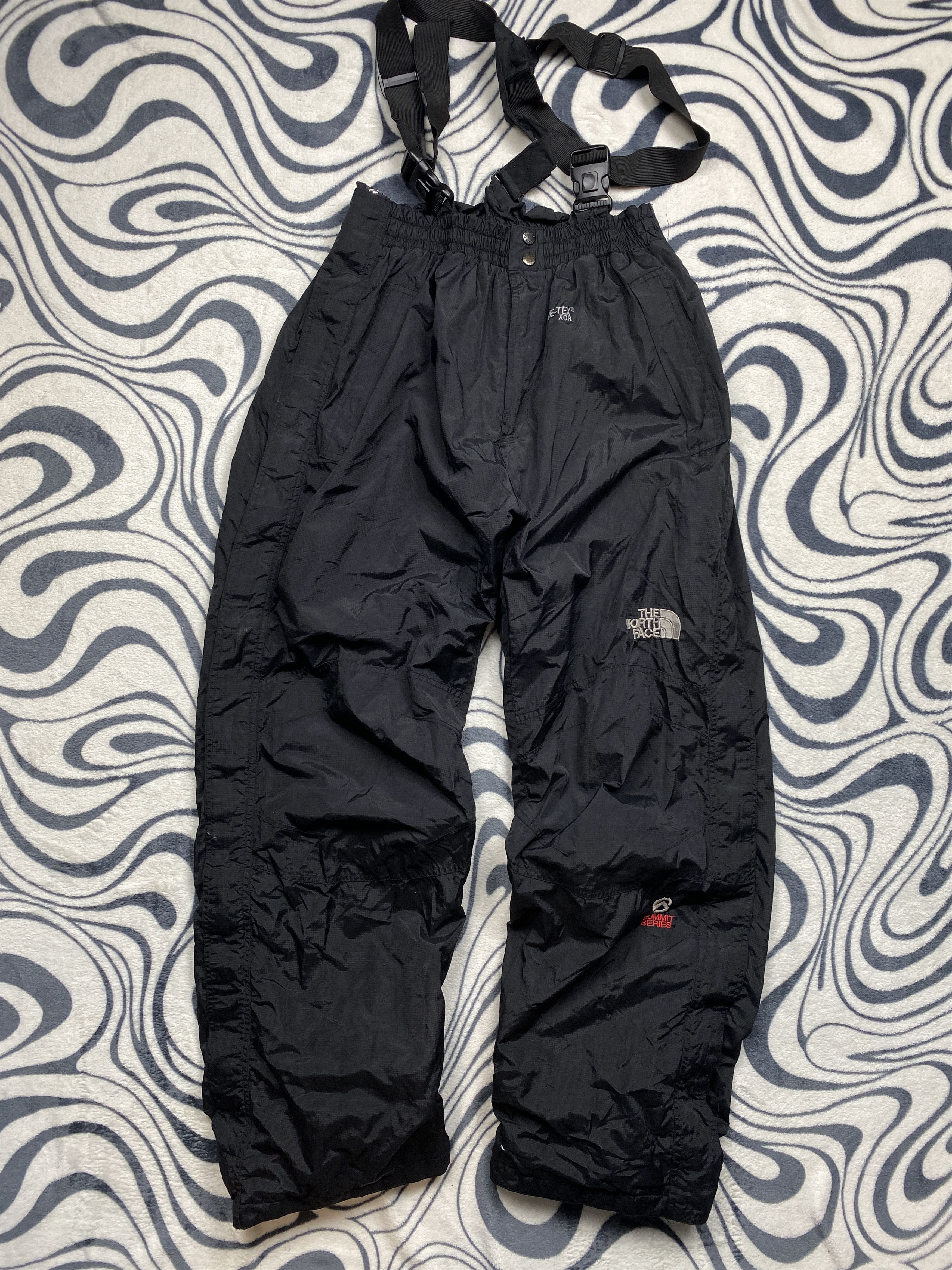 image of Outdoor Life x Ski The North Face Summit Series Vintage Ski Pants Overall in Black, Men's (Size 38)