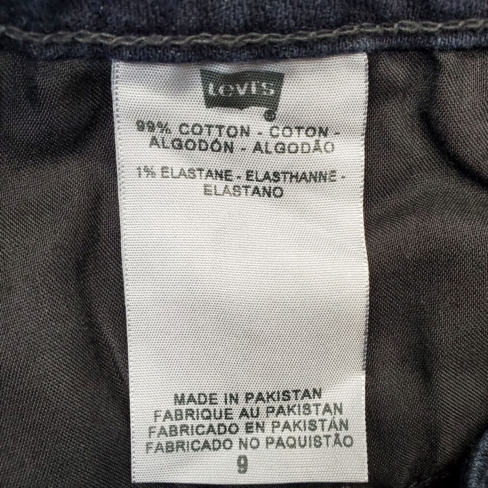 Levi's Levi's Womens 9 Blue Denim Dark Wash 5-Pocket Bermuda Shorts Size 30" / US 8 / IT 44 - 6 Thumbnail