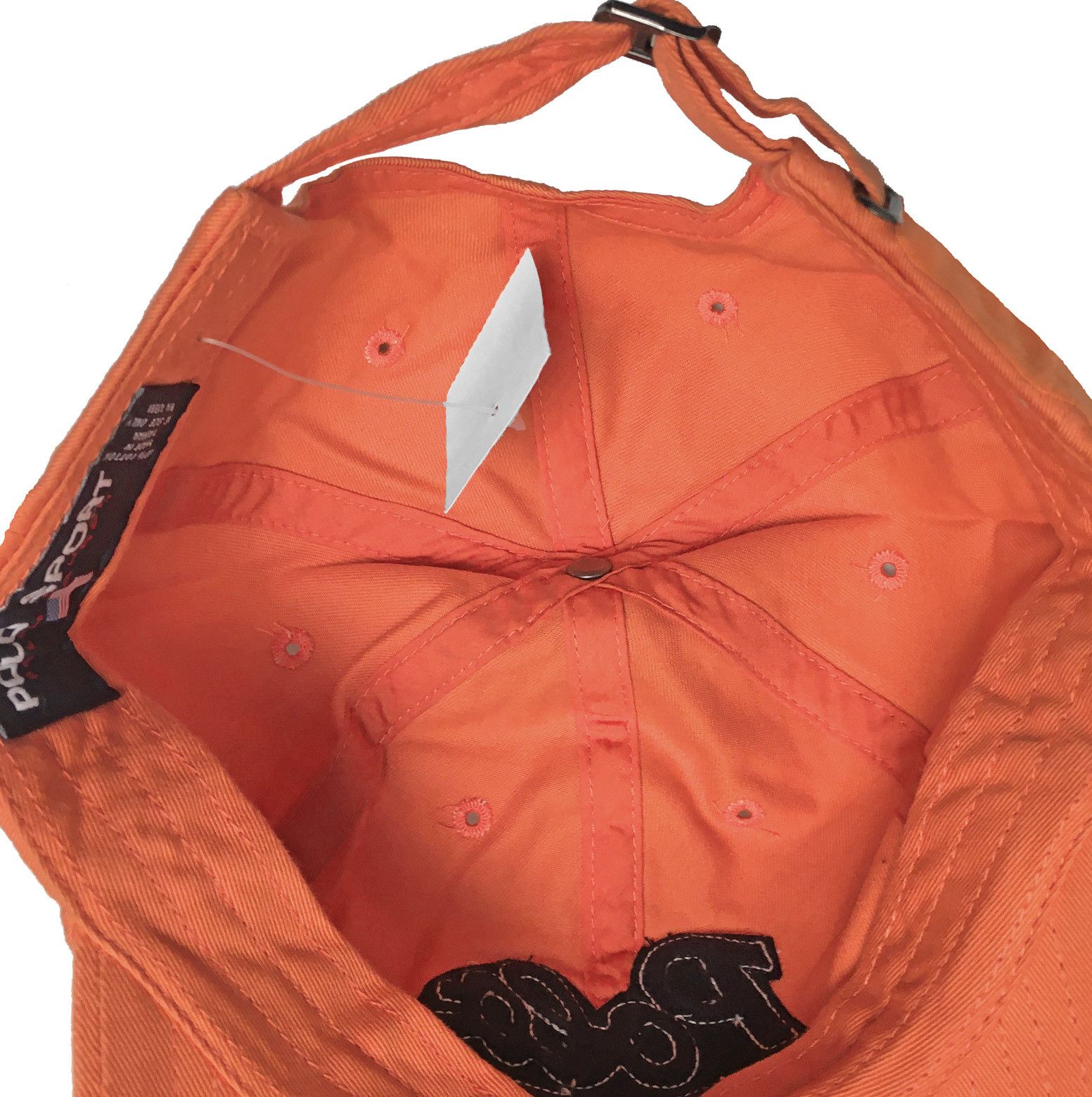 Polo Ralph Lauren NEW 1999 Vintage Polo Sport Ralph Lauren Baseball Hat Orange Size ONE SIZE - 2 Thumbnail