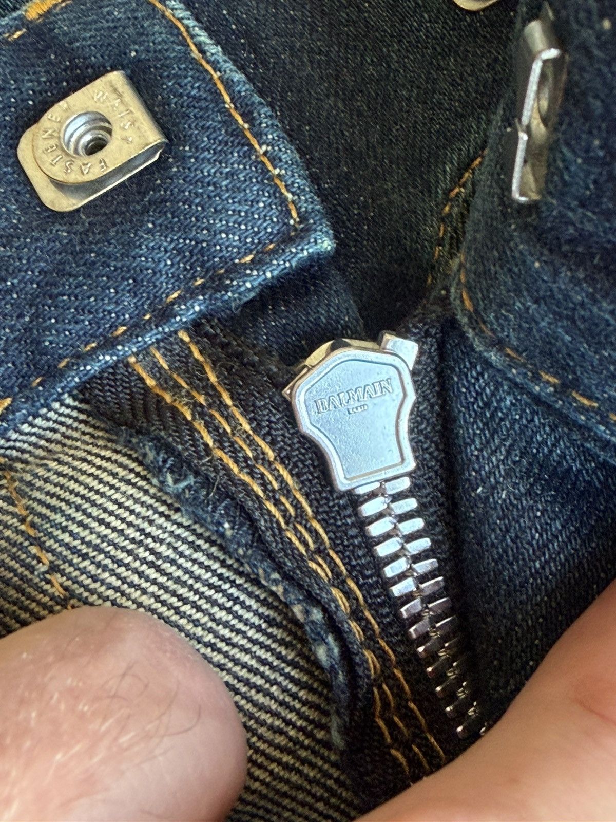 Balmain BALMAIN BIKER DENIM JEANS Size US 30 / EU 46 - 4 Thumbnail