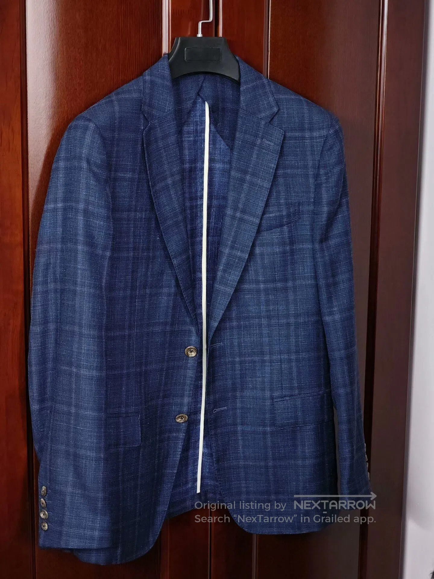 Loro Piana Italian Linen Blend Tailored Suit Jacket. Size US S / EU 44-46 / 1 - 1 Thumbnail