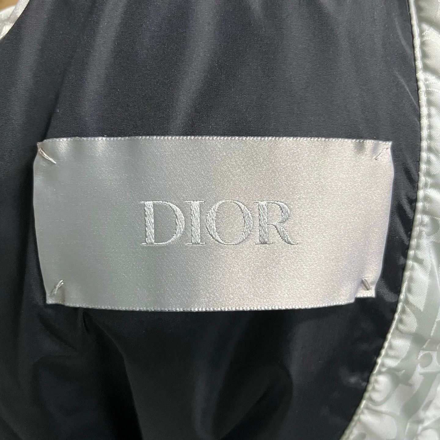 Dior Dior Silver Logo Stand Collar Vest Size US S / EU 44-46 / 1 - 3 Thumbnail