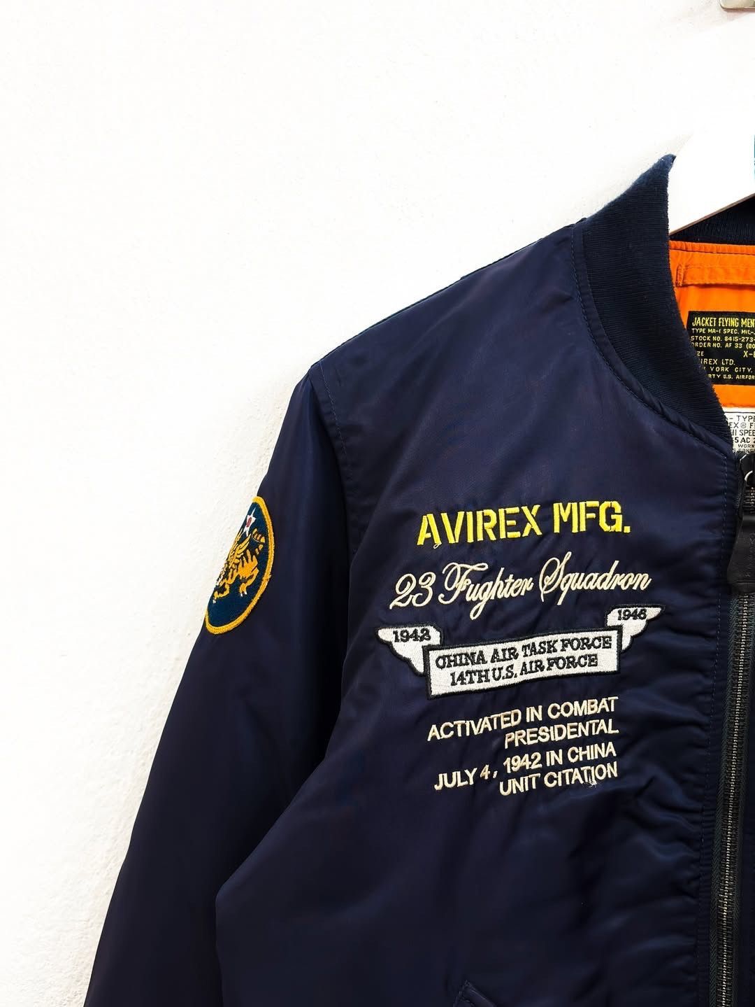 Avirex Vintage Avirex MA-1 Flight Jacket USAF Style 14th AF Size US S / EU 44-46 / 1 - 4 Thumbnail