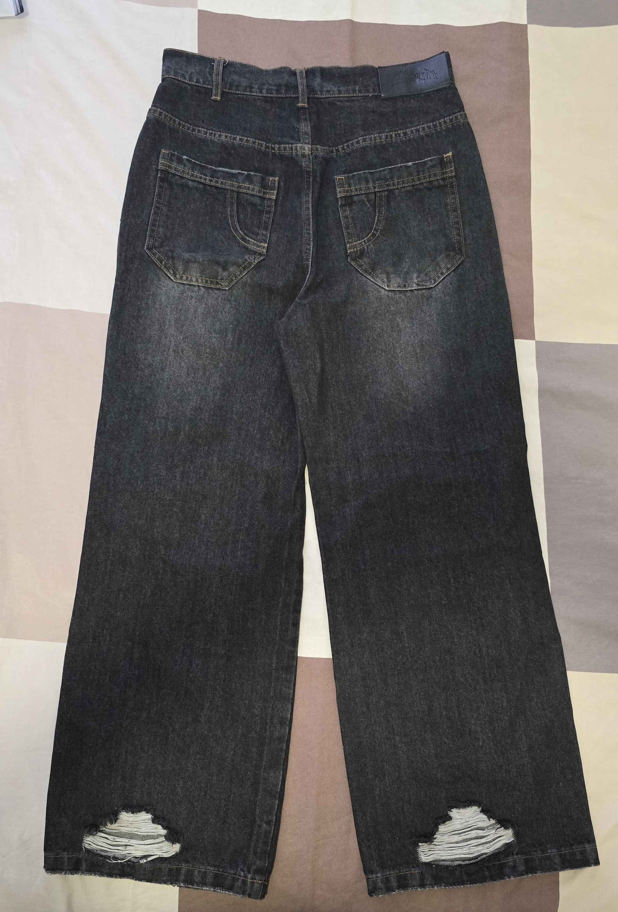 Vintage Ditch LA Basic Denim (NOIR) Size US 30 / EU 46 - 5 Thumbnail