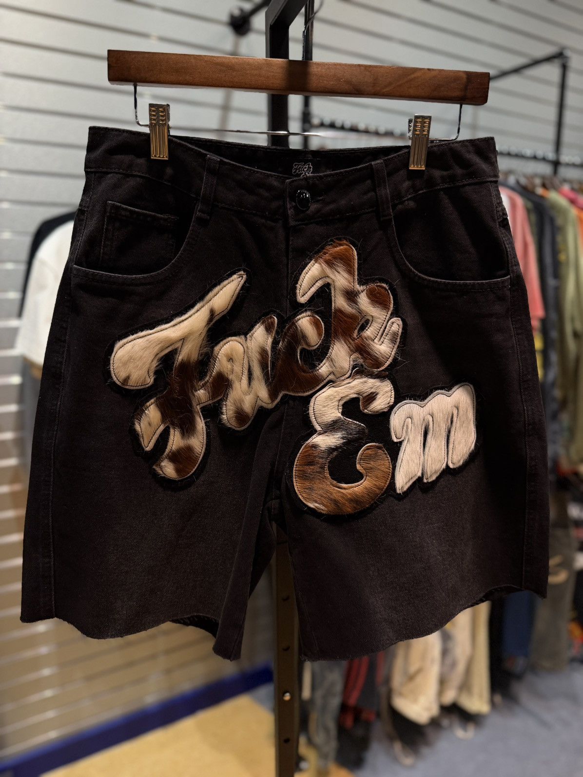 Other Fuck EM Shorts Black Fur Size (30) Size US 30 / EU 46 - 2 Thumbnail