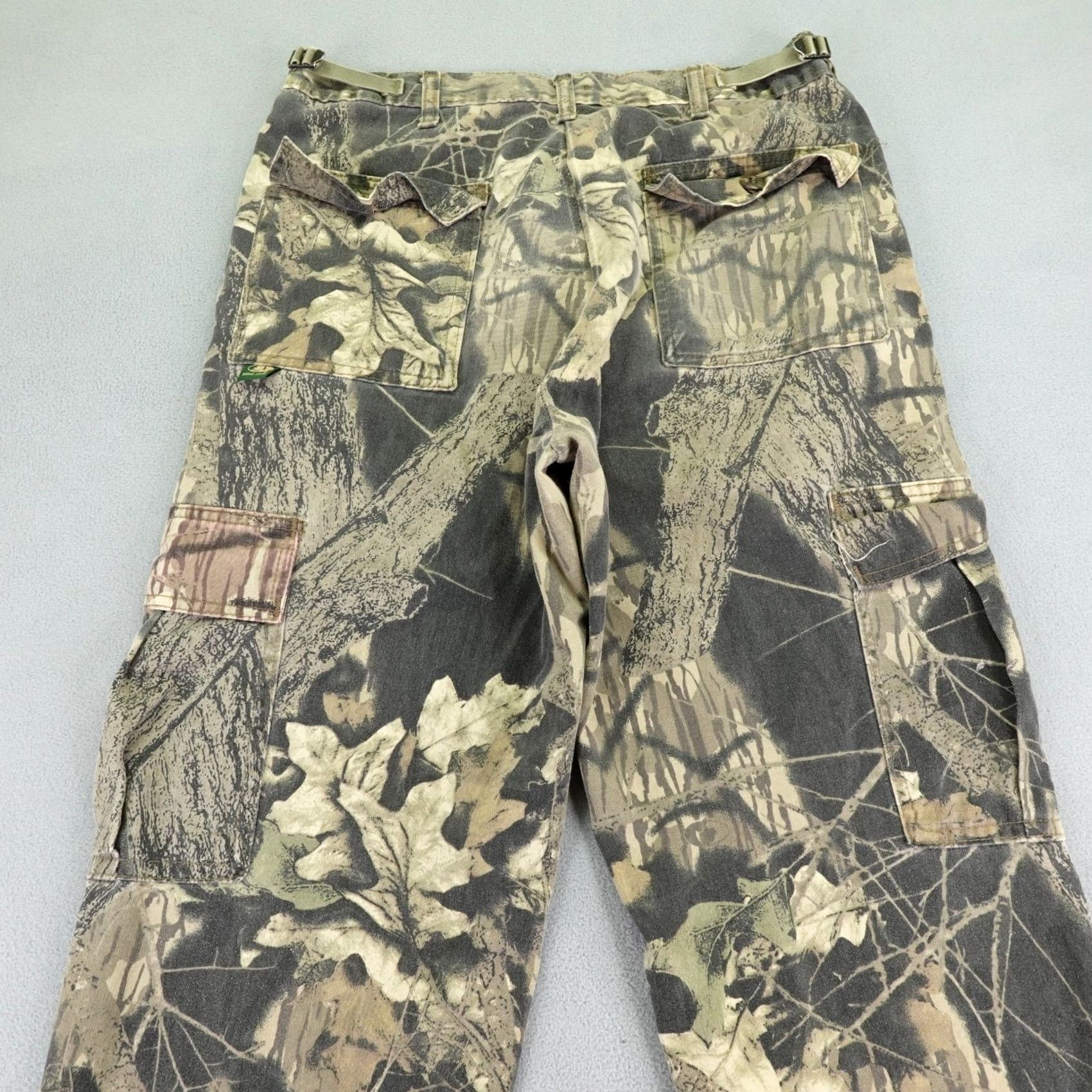 Vintage VINTAGE Mossy Oak Pants Mens Medium Brown Camo Cargo Hunting Tactical Size US 31 - 6 Thumbnail