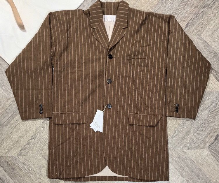 Visvim Visvim 20AW ascot conoid JKT Santome striped hand-painted g