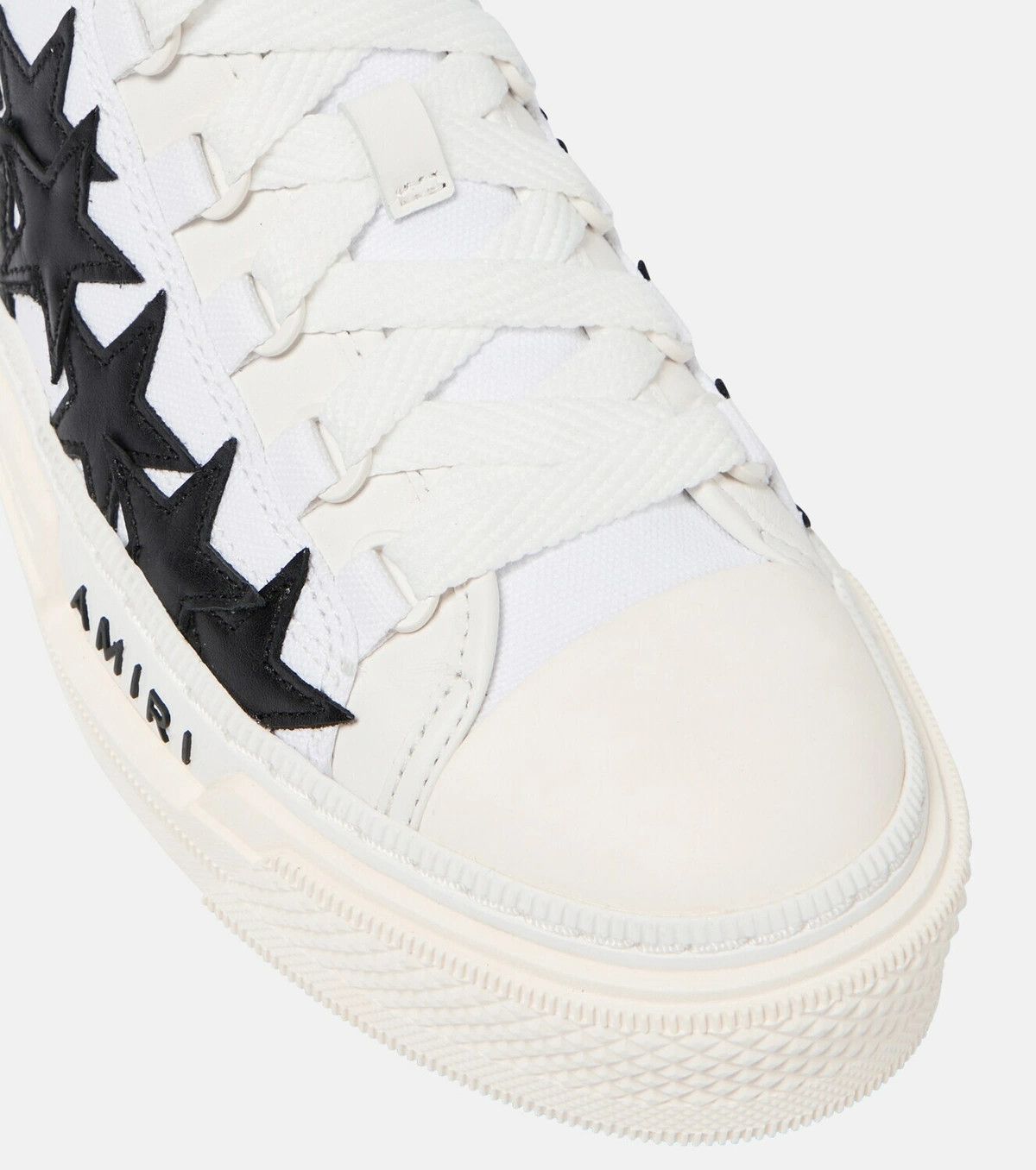 Amiri o1w1db11224 Stars Low Top Sneakers in White & Black Size US 9 / IT 39 - 3 Thumbnail