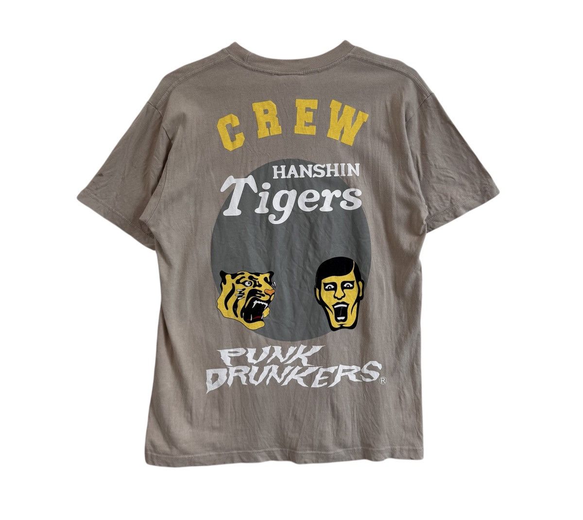 Japanese Brand Punk Drunkers Hanshin Tigers Tshirt Size US M / EU 48-50 / 2 - 1 Thumbnail