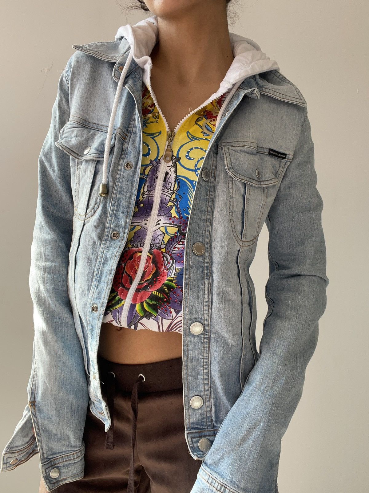 Dolce & Gabbana Dolce Gabbana denim shirt Size M / US 6-8 / IT 42-44 - 2 Thumbnail