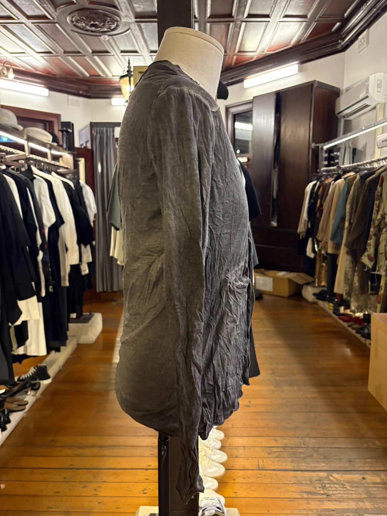 Lost & Found Ria Dunn LOST&FOUND 2012 Black Cold‑Dye Cardigan Ｑ25 Size US M / EU 48-50 / 2 - 2 Thumbnail