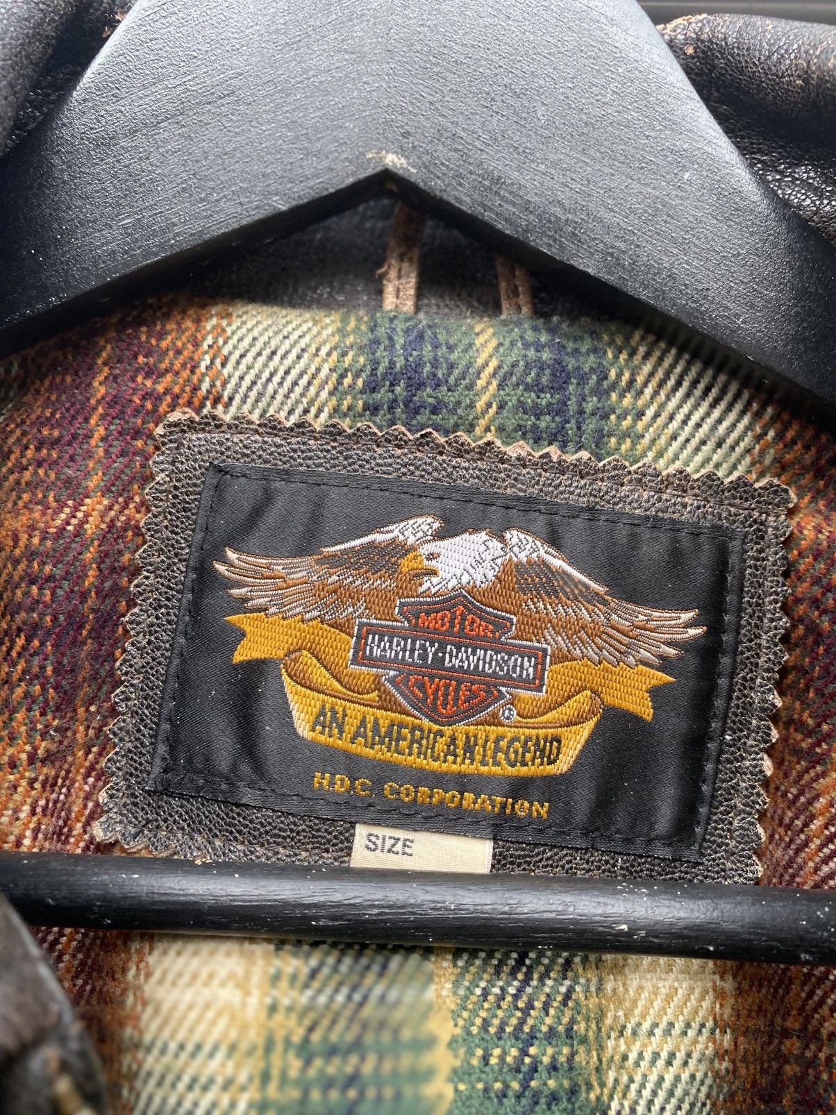 Harley Davidson Vintage harley & davidson leathe jacket 90s Size US M / EU 48-50 / 2 - 7 Thumbnail