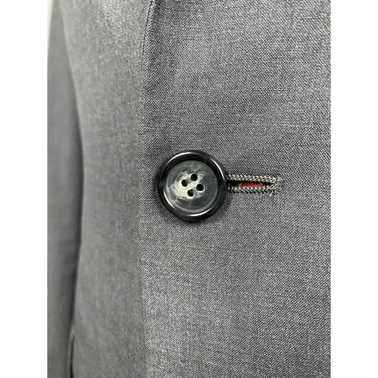 Prada Prada Men's Slim Fit Gray Wool Blazer Sportcoat Jacket Size Size 38R - 8 Thumbnail