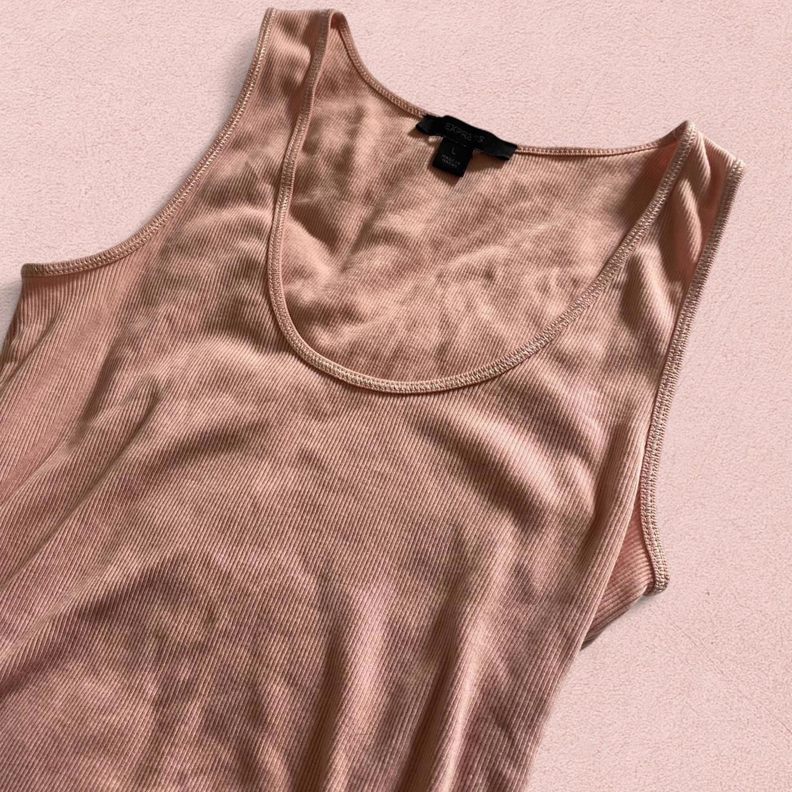 Express Pink lace trim cami top with pink sequence details Size M / US 6-8 / IT 42-44 - 5 Thumbnail