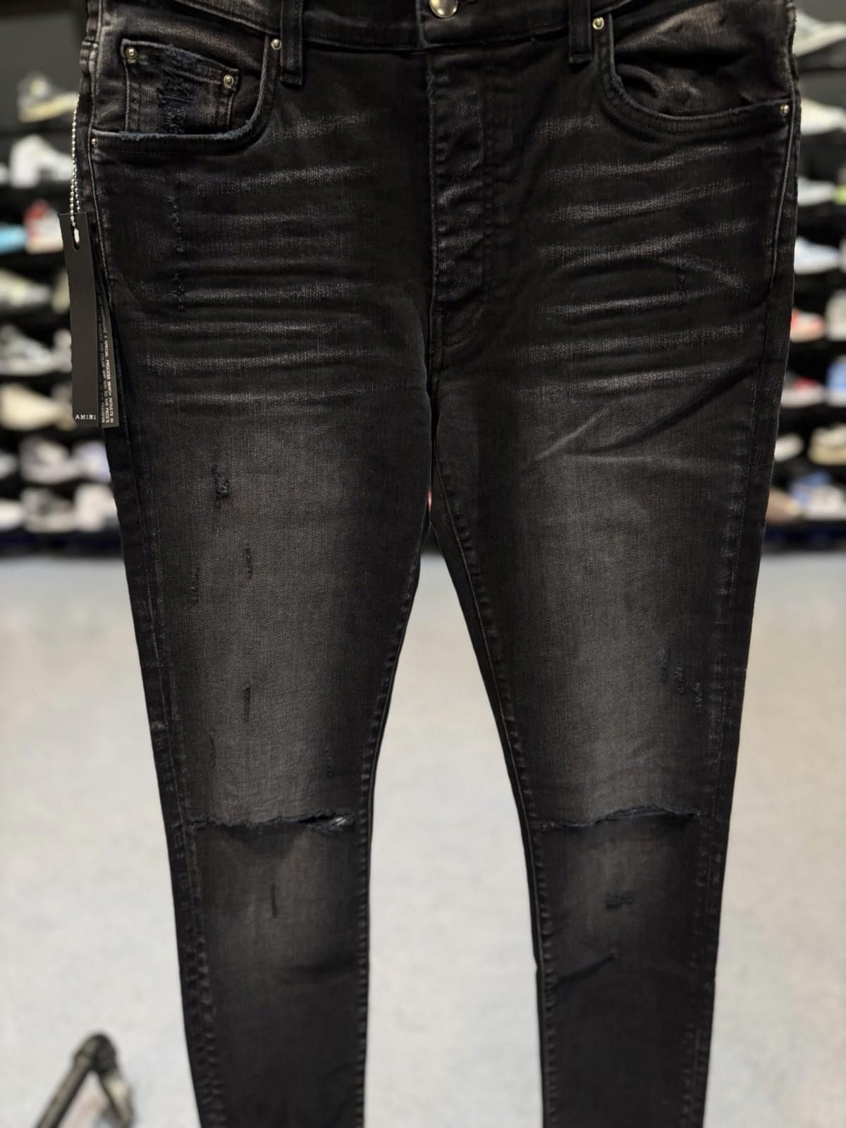 Amiri Size 31 - Amiri Slash Black Jeans 100% Authentic NEW Size US 31 - 3 Thumbnail