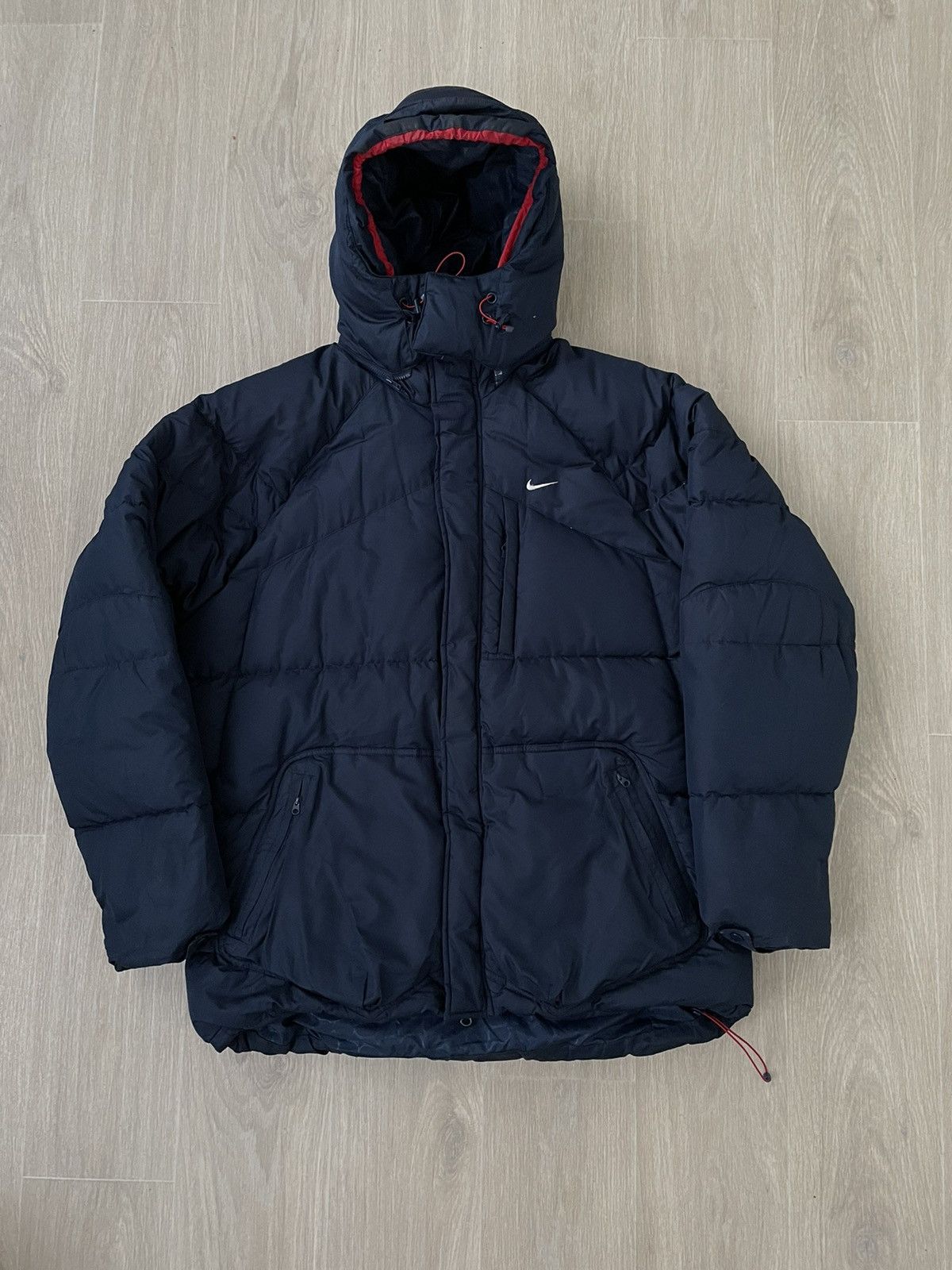 Nike × Vintage Vintage Nike down jacket 90s rare Size US XL / EU 56 / 4 - 1 Thumbnail