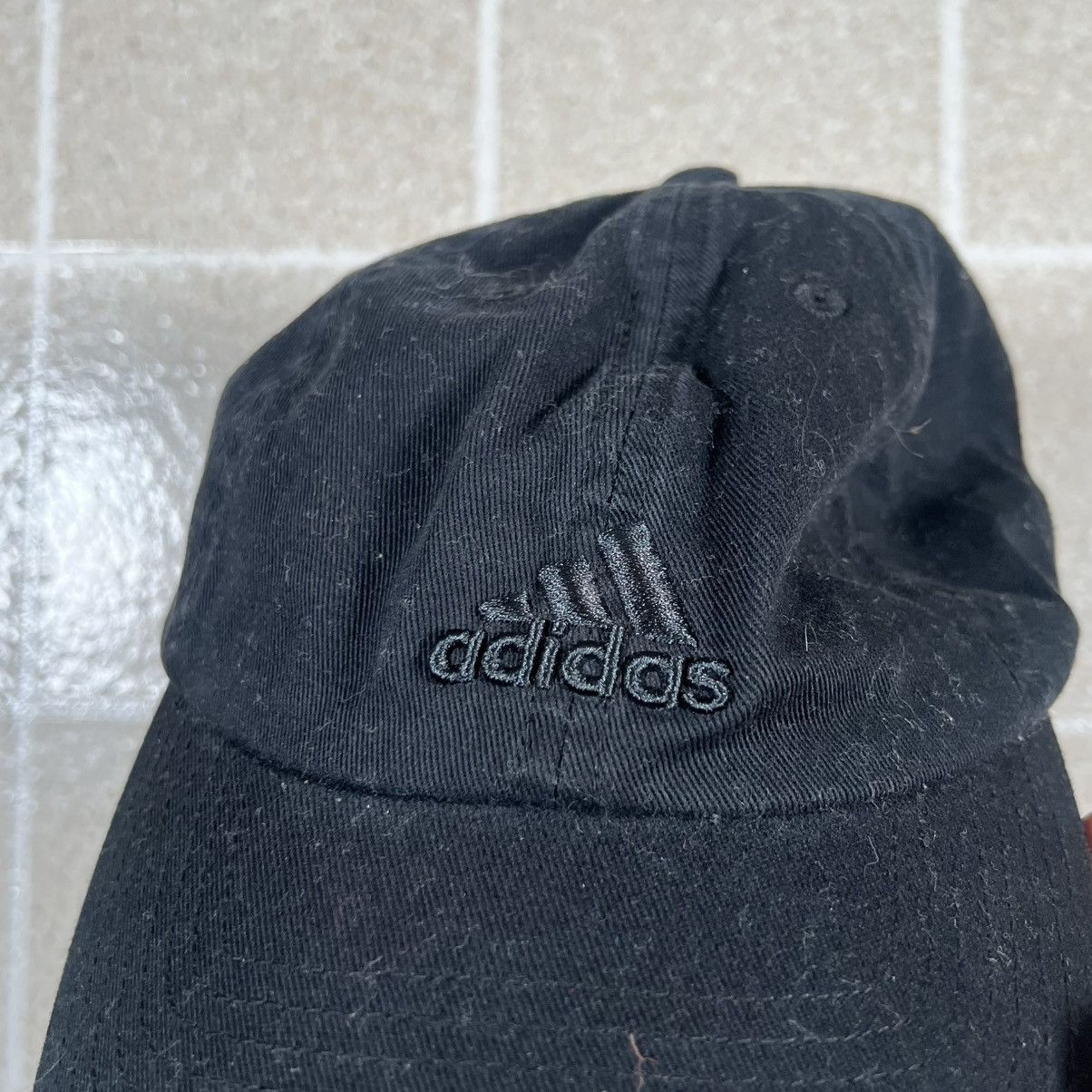 Adidas Black Adidas Baseball Cap Hat Size ONE SIZE - 3 Thumbnail