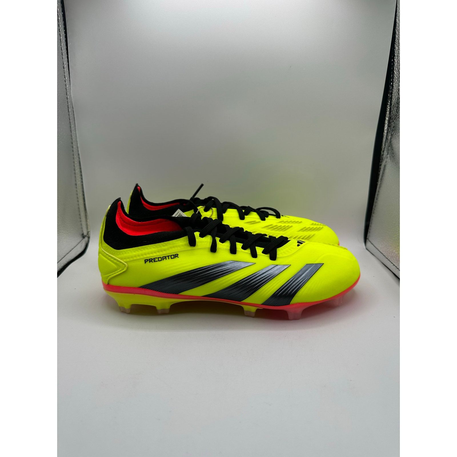 Adidas Adidas Predator 24 Pro FG Team “Solar Yellow” size 6 men’s Size US 6 / EU 39 - 3 Thumbnail