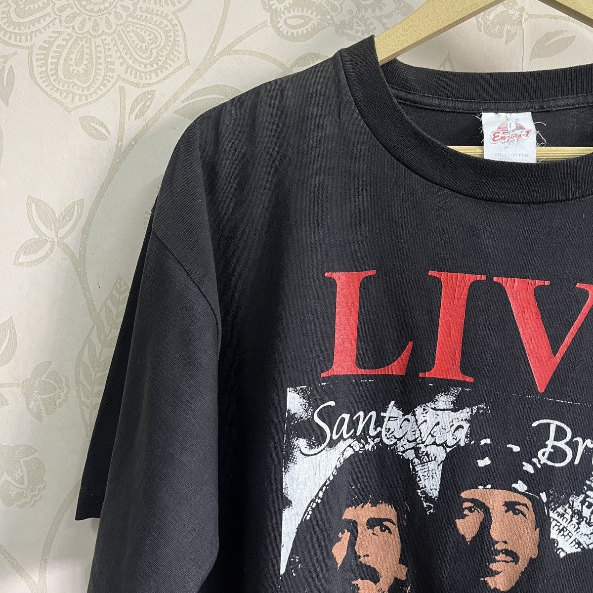 Band Tees × Vintage Rock Santana Brothers In Concert Tour 95 TShirt Size US L / EU 52-54 / 3 - 5 Thumbnail