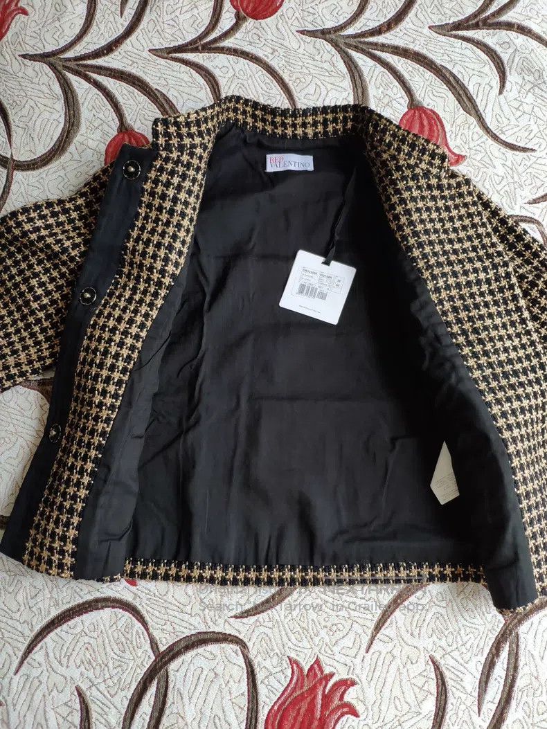 Valentino Valentino Black gold patchwork weaves a small fragrance Size S / US 4 / IT 40 - 5 Thumbnail