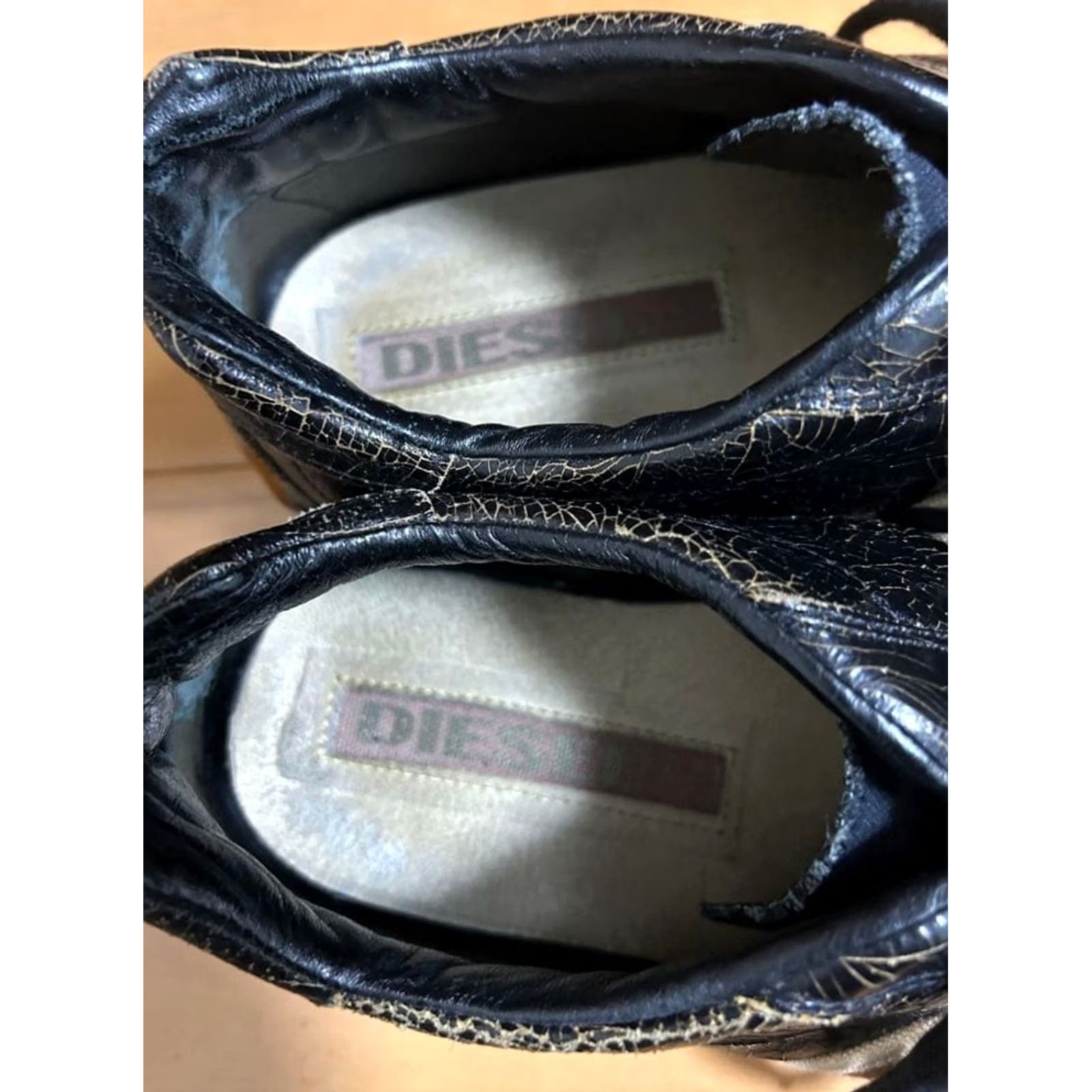 Diesel Diesel Men 8.5US Archive Square Toe Line design Sneaker Vintage Luxury Casual Size US 9 / EU 42 - 2 Thumbnail