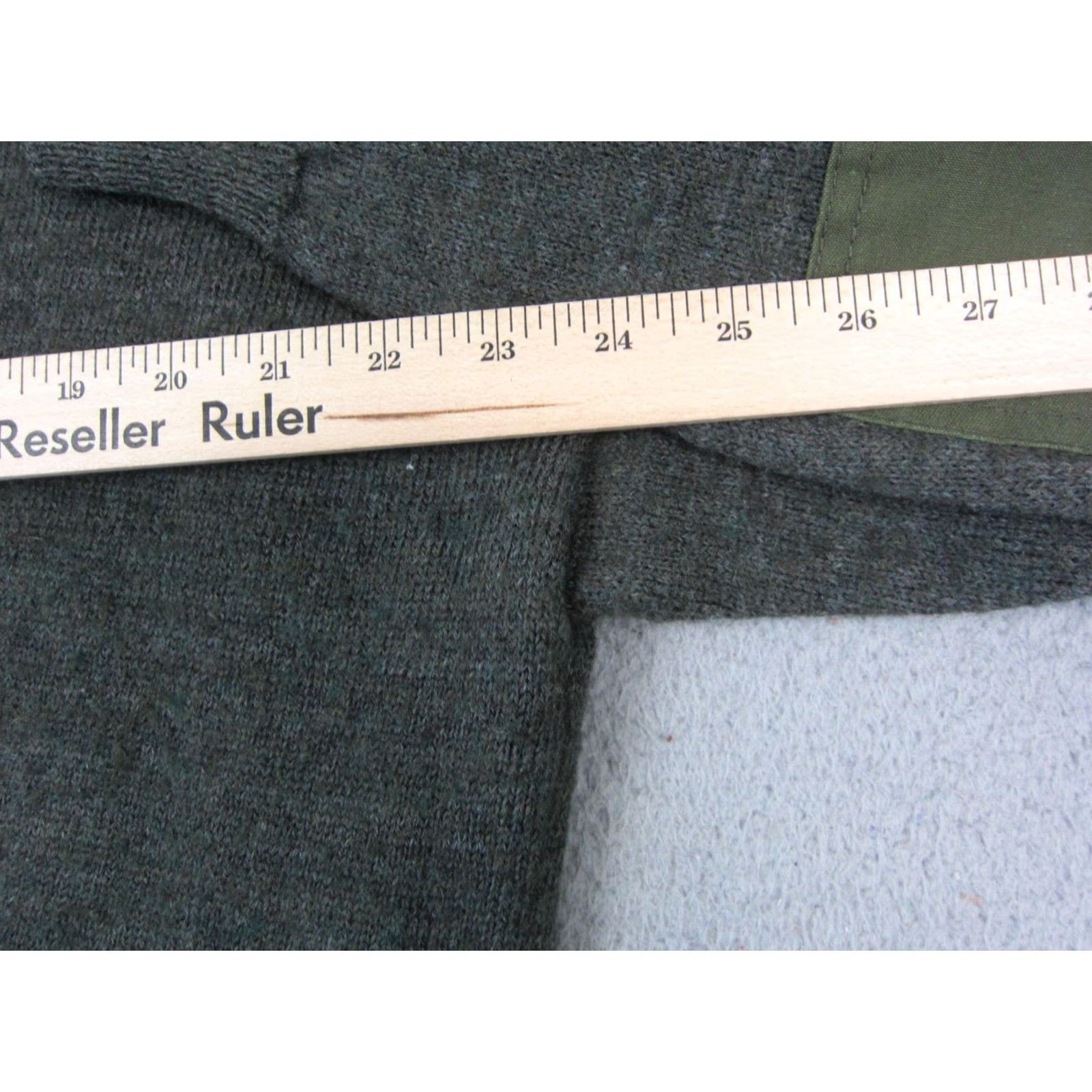 Vintage VINTAGE Cabela's Sweater Mens 2XL 2XLT 2XL Tall Green Henley Wool Crew Neck Elbow Patch Made in USA Shirt Size US XXL / EU 58 / 5 - 6 Thumbnail