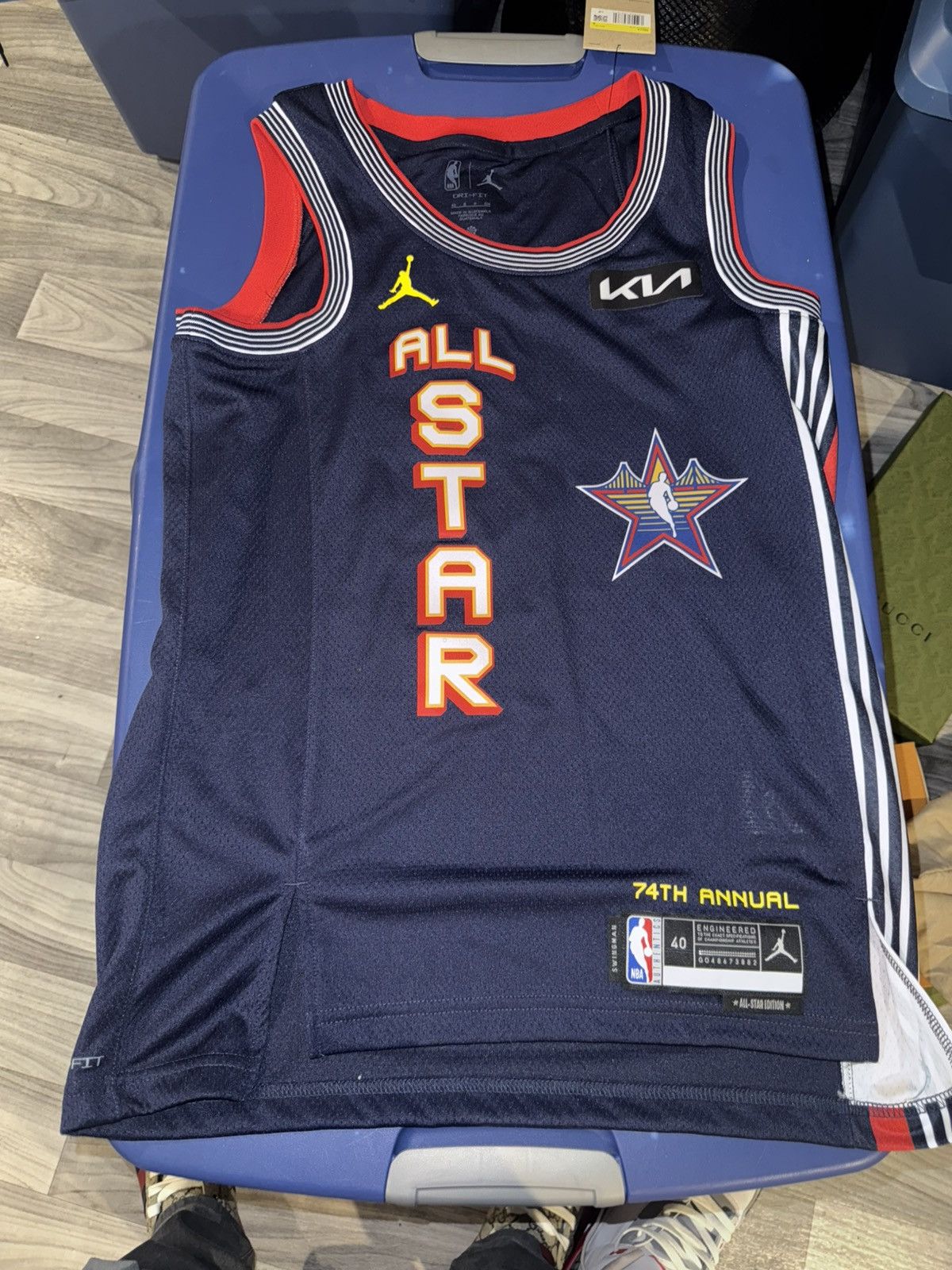 Jordan Brand Unisex Anthony Edward’s Jordan Brand 2025 All Star Jersey Size US S / EU 44-46 / 1 - 1 Thumbnail