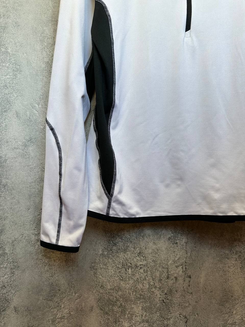 KJUS Kjus Half Zip Track Sweater White/Black Long Sleeve Thermo Size US M / EU 48-50 / 2 - 10 Thumbnail