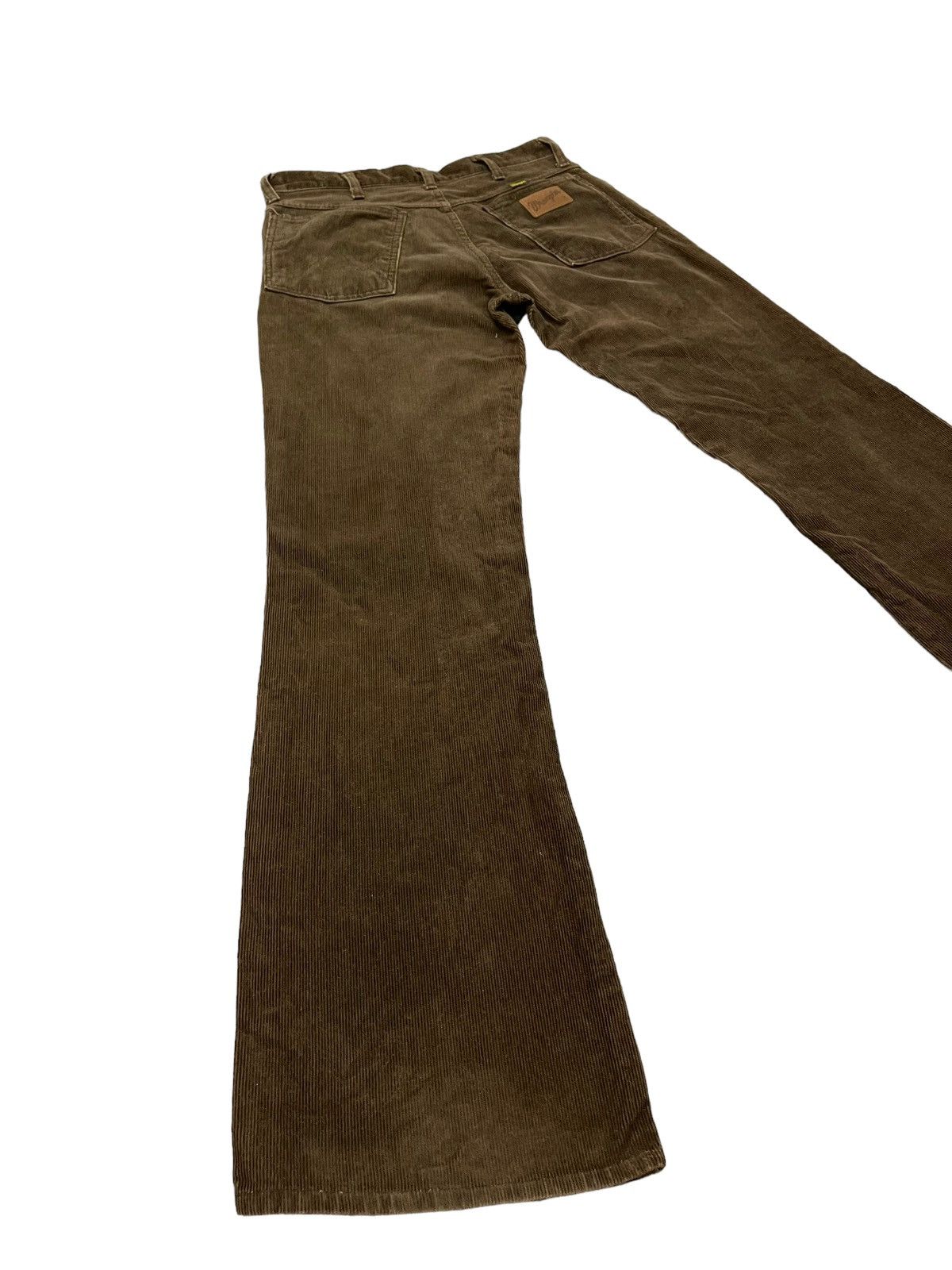 Japanese Brand Flare Jeans Wrangler Japan Corduroy Boot Cut 8🟦5 Size US 29 - 1 Thumbnail