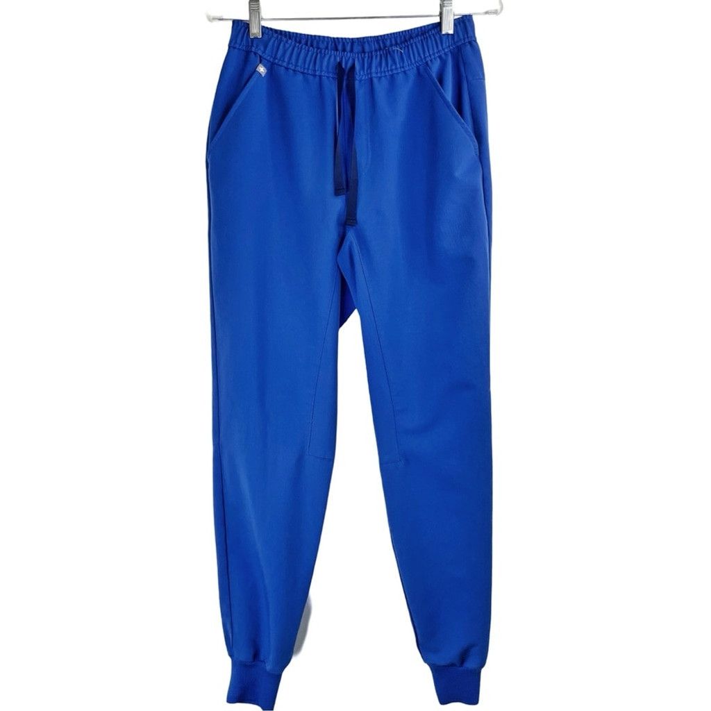 Other FIGS Unisex Bright Blue Designer Scrubs Elastic Waist Size M Size US 28 / EU 44 - 1 Thumbnail
