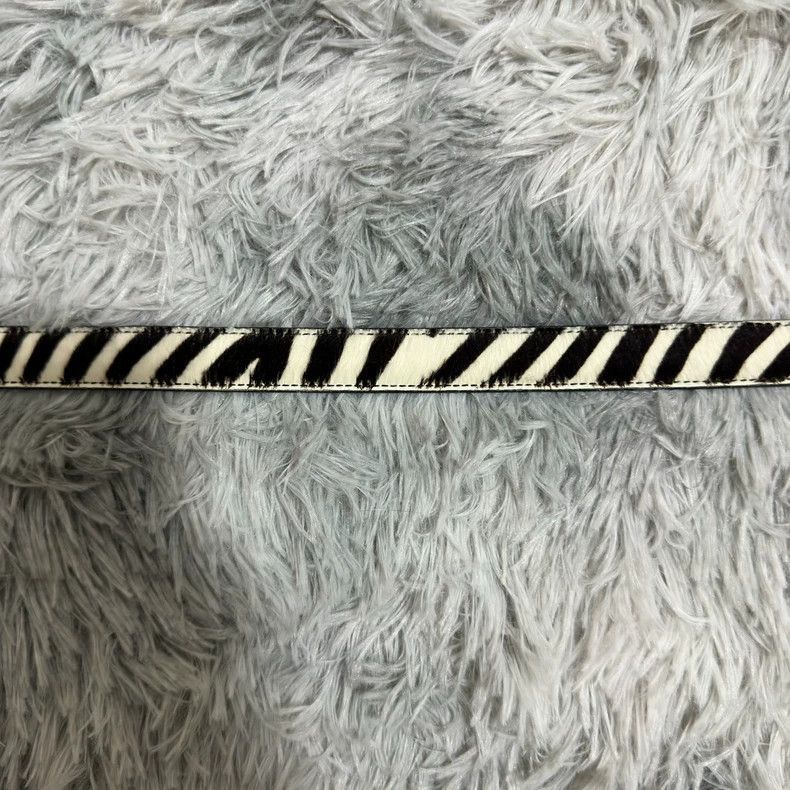 Saint Laurent Paris Saint Laurent Zebra Print Belt-2505 Size ONE SIZE - 4 Thumbnail