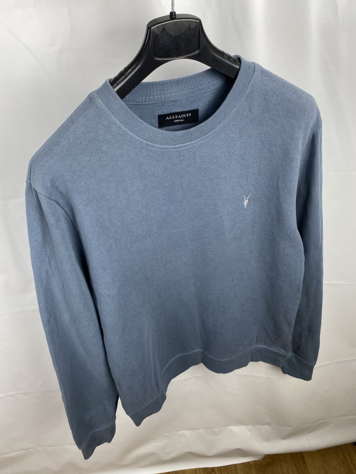 Allsaints All Saints Raven Crew Sweatshirt Men Size M Size US M / EU 48-50 / 2 - 4 Thumbnail