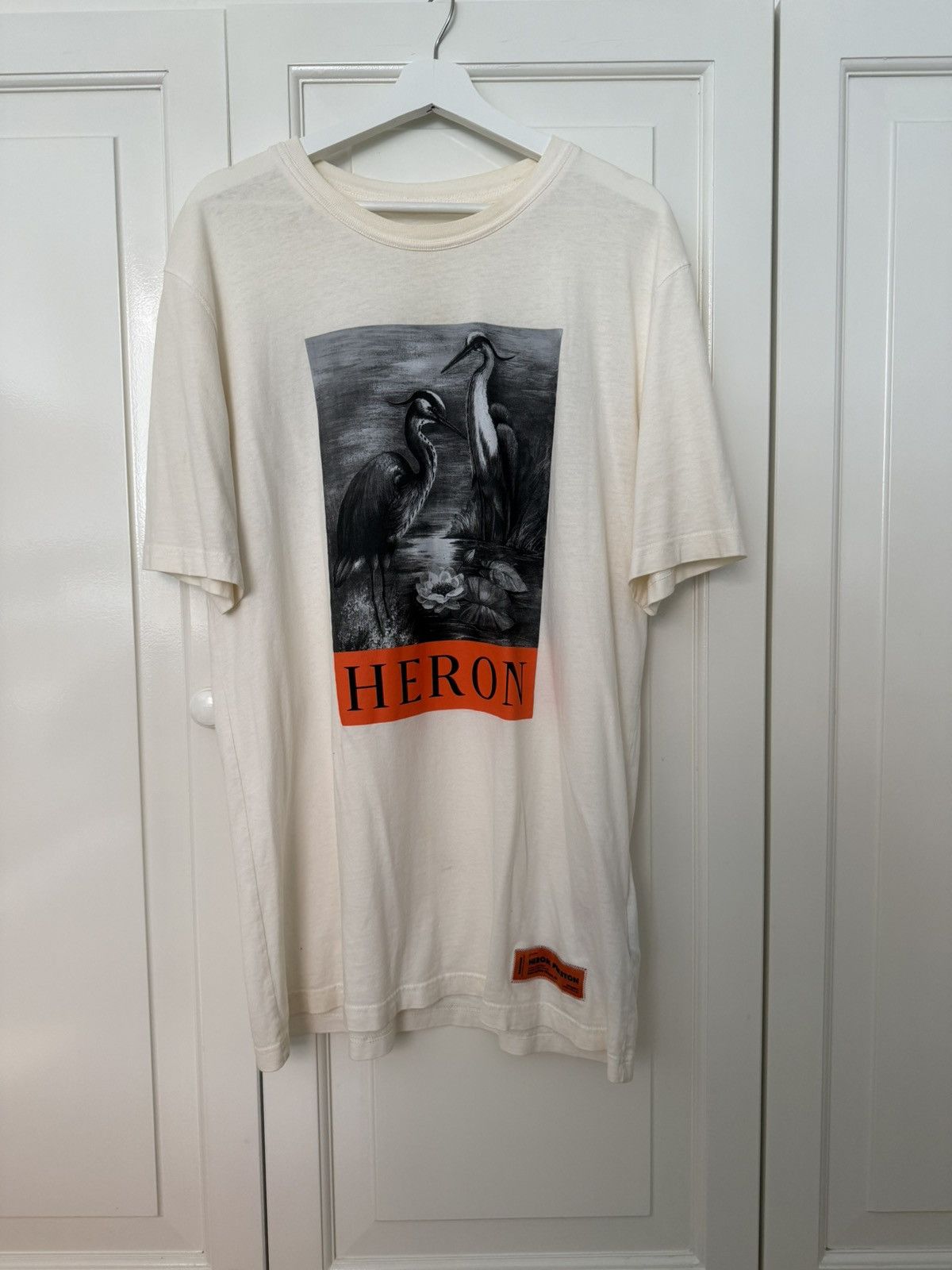 Heron Preston Heron Preston T-shirt black & white Size M Size US M / EU 48-50 / 2 - 1 Thumbnail